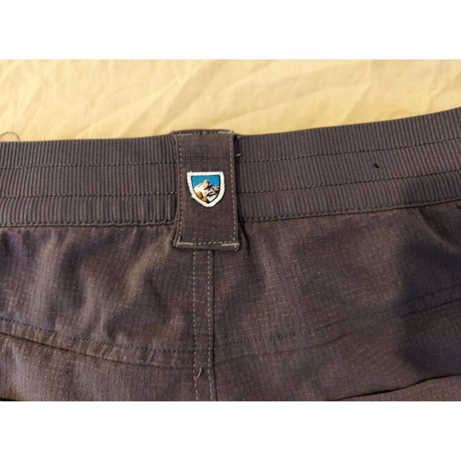 Vintage Womens KUHL Shorts 12 Grey Gray Outdoor Hiking Cargo Regular Size 34" / US 12 / IT 48 - 2 Thumbnail