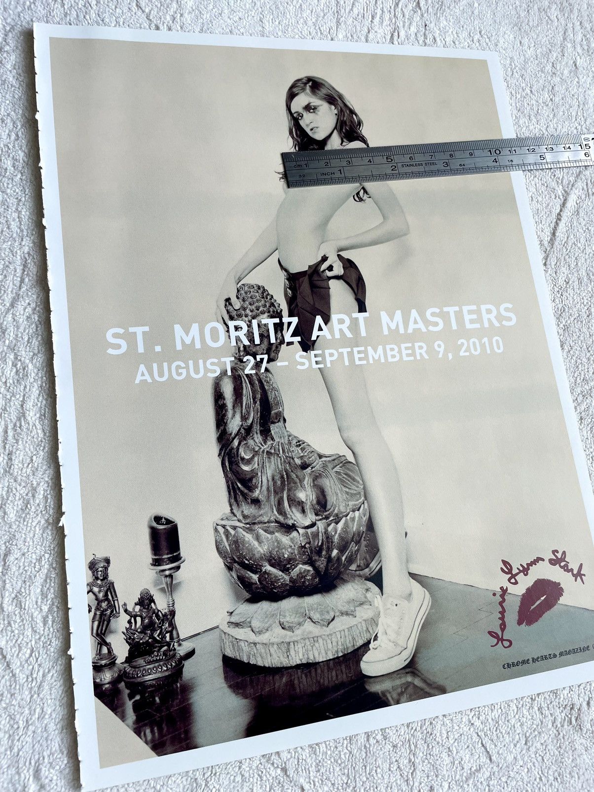 Chrome Hearts Chrome Hearts ST. Moritz Art masters 8x11 cutout Poster Size ONE SIZE - 2 Thumbnail