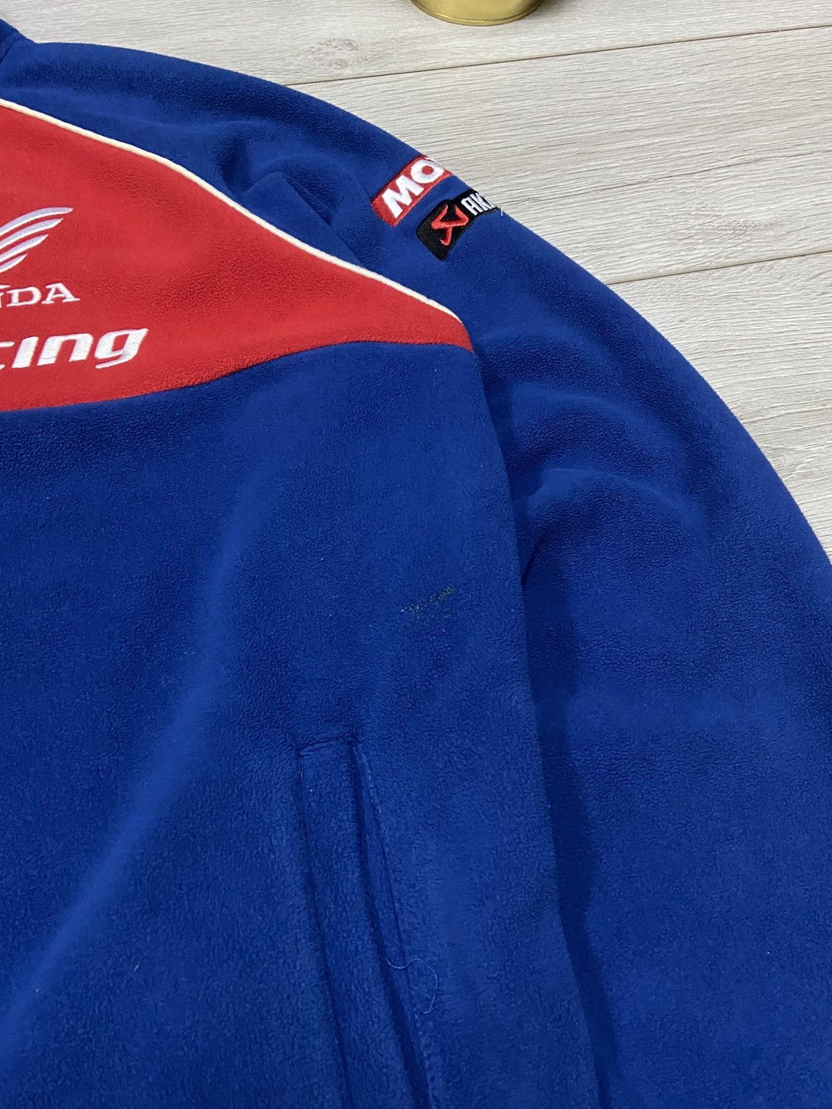 Honda Honda racing vintage fleece zip Size US XL / EU 56 / 4 - 6 Thumbnail