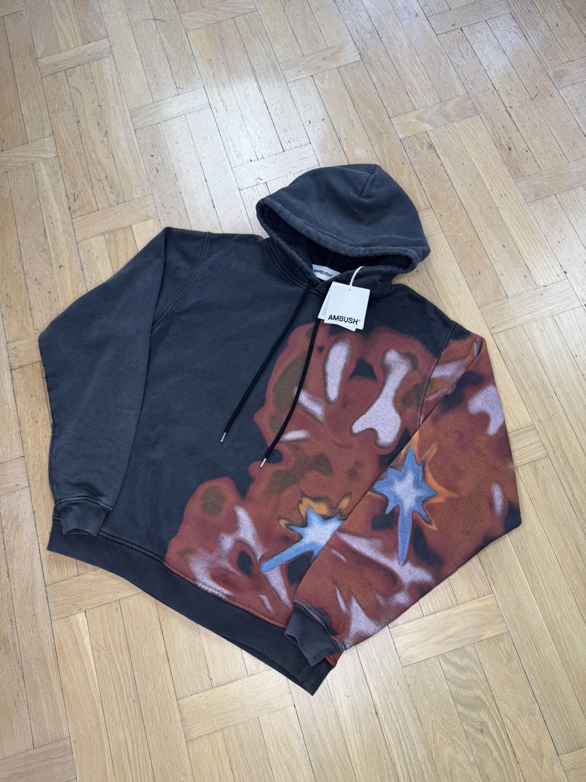 Ambush Design AMBUSH GRAPHIC WASHED HOODIE Size US S / EU 44-46 / 1 - 4 Thumbnail