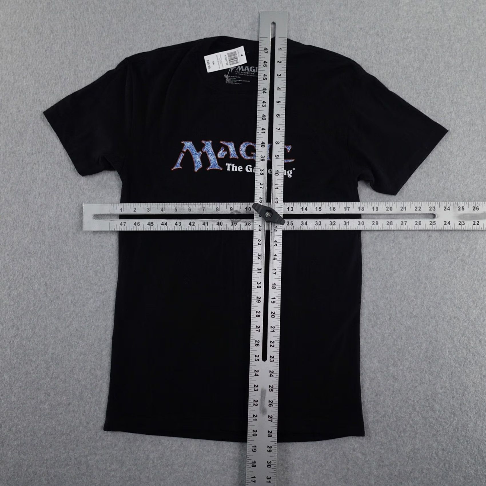 Vintage Magic the Gathering T-Shirt Adult Small Black Mtg Cards Graphic Box Lunch Size US S / EU 44-46 / 1 - 4 Thumbnail