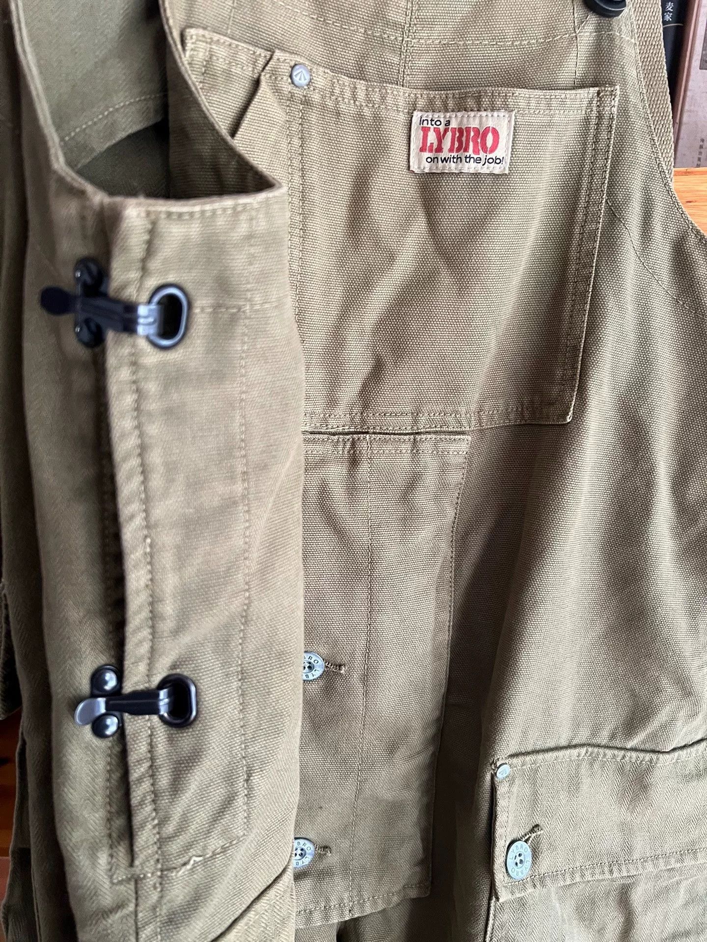 Nigel Cabourn Nigel Cabourn Canvas Spliced Workwear Overalls Size US 26 / EU 42 - 5 Thumbnail
