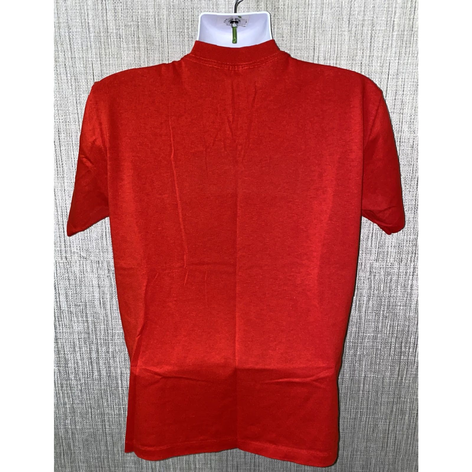 Vintage Sportswear T-Shirt Mens Red USA Made BADGES WILD WEST Size L 20.5 in armpit Size US M / EU 48-50 / 2 - 3 Thumbnail