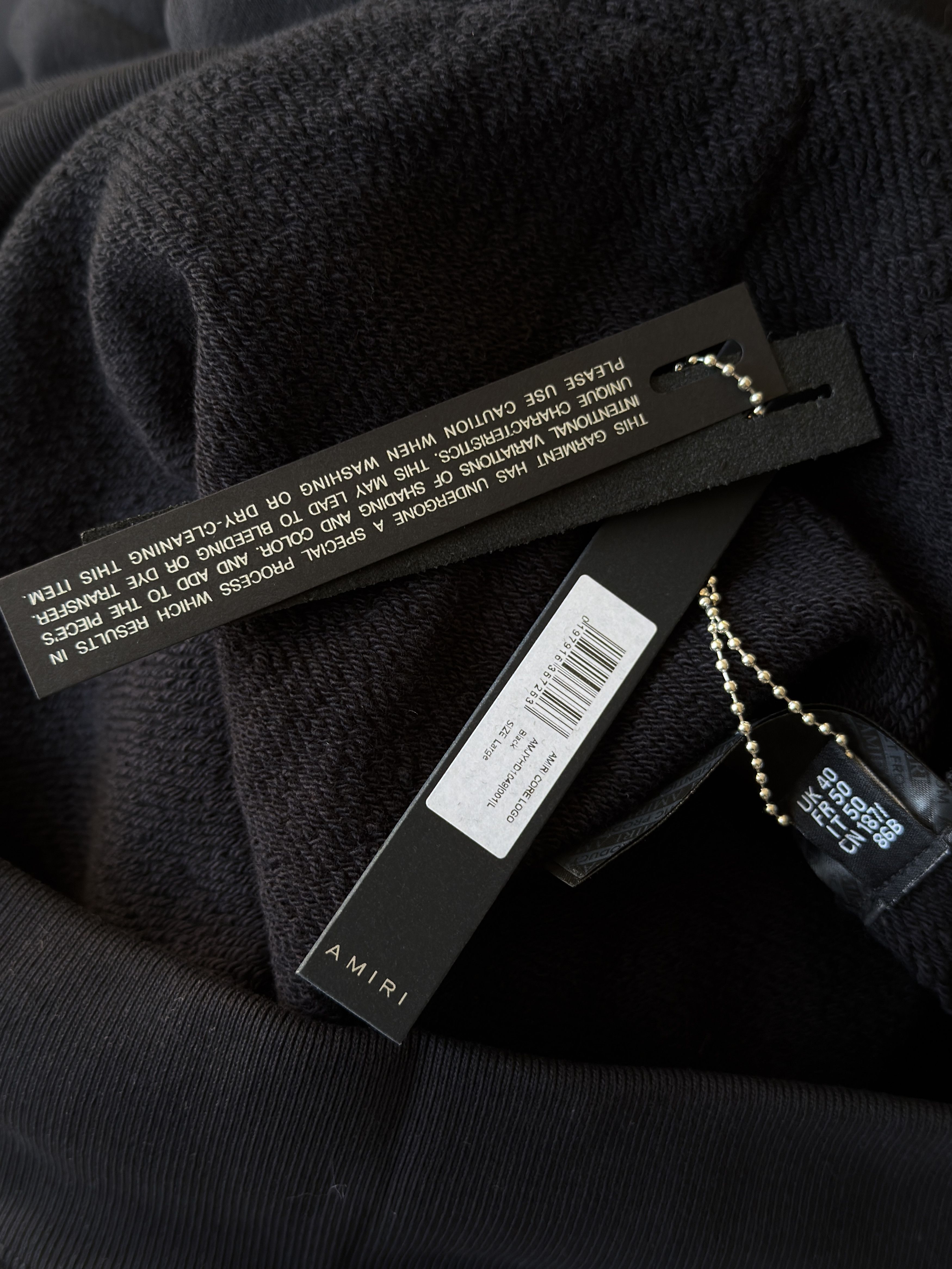 Amiri Amiri Core Logo Hoodie Size US L / EU 52-54 / 3 - 4 Thumbnail