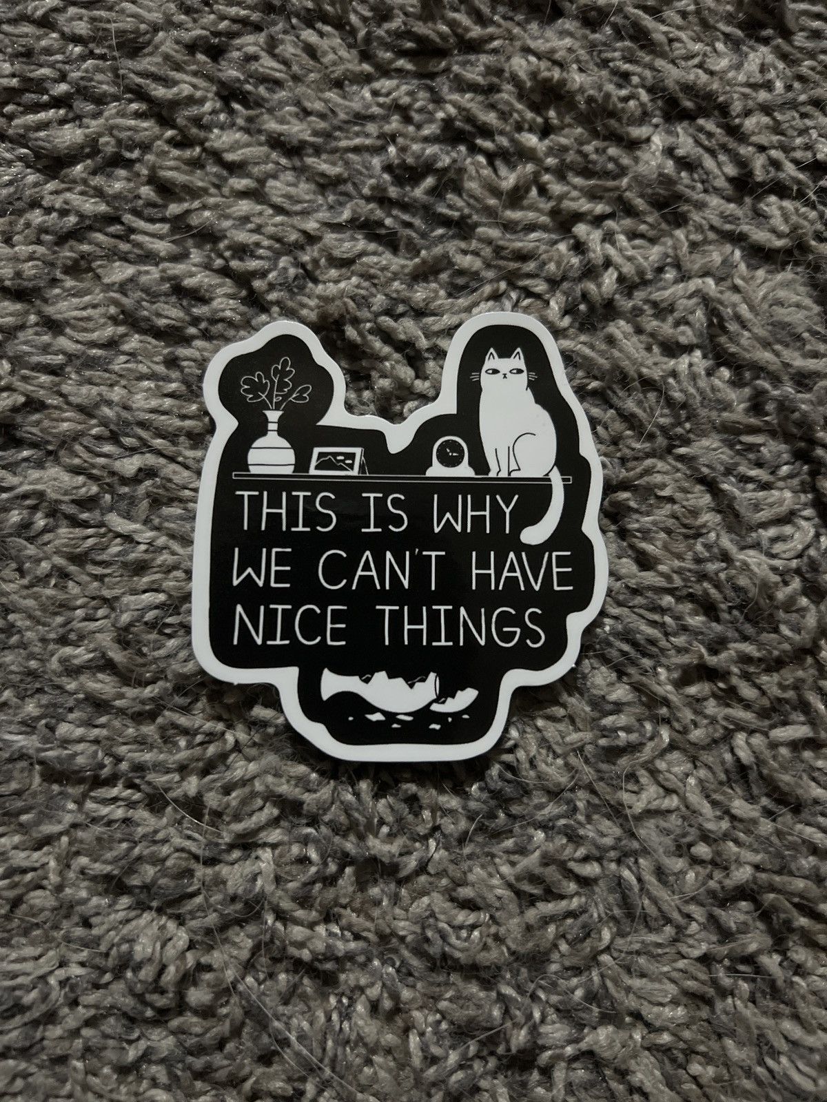 Hypebeast This Is Why We Can’t Have Nice Things Sticker Size ONE SIZE - 1 Thumbnail