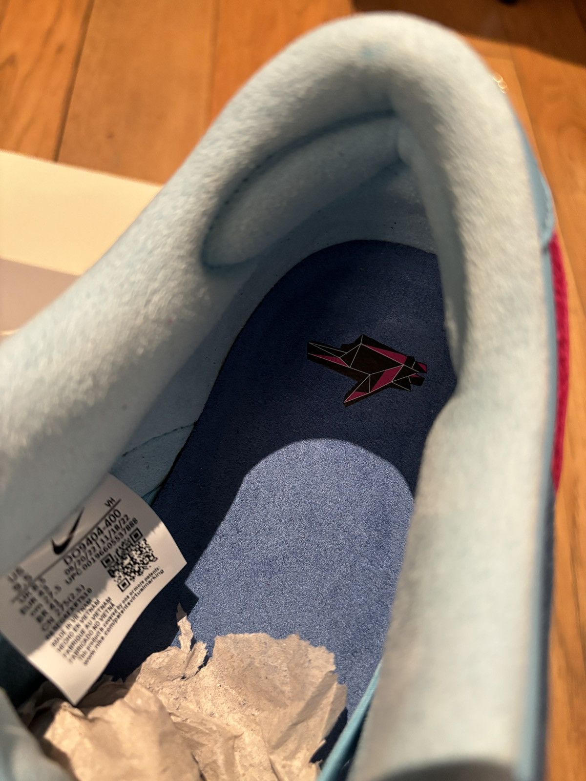 Nike × Run The Jewels Run the Jewels Dunk Low SB Deep Royal Active Pink Size US 9.5 / EU 42-43 - 8 Thumbnail