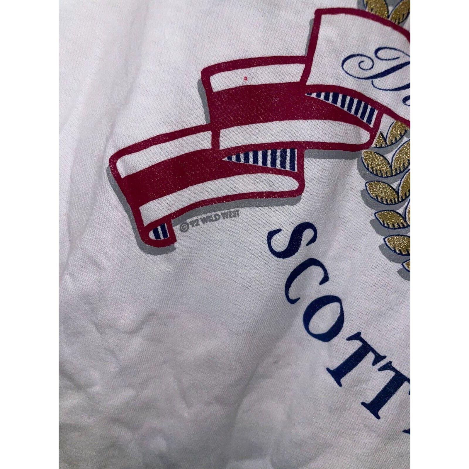 Jerzees Vintage Scotty's Castle Mouth Rushmore Misprint White M Tee Size US M / EU 48-50 / 2 - 7 Thumbnail