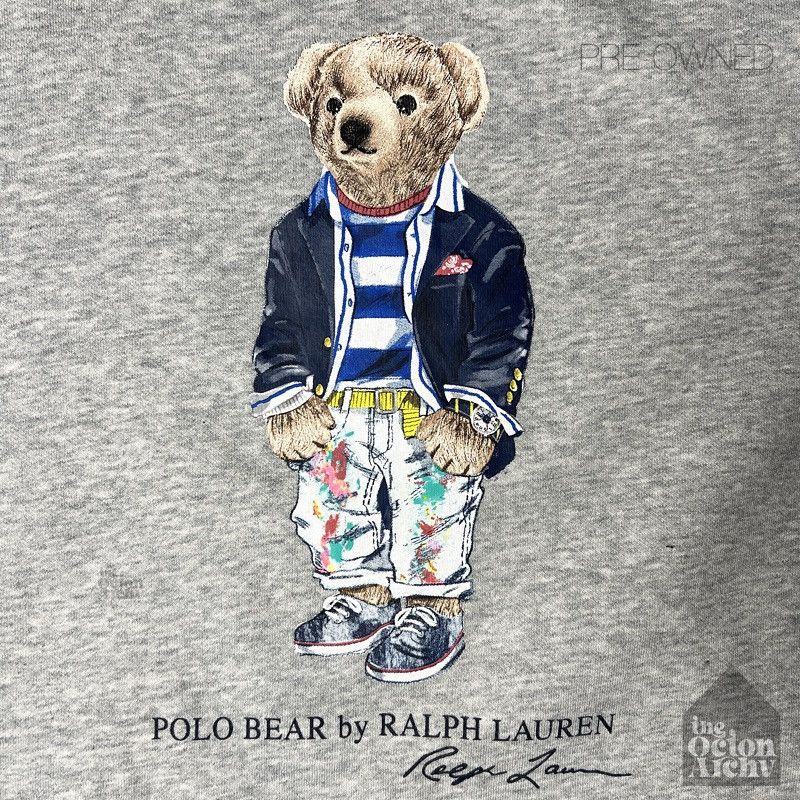 Polo Ralph Lauren Polo Bear x Ralph Lauren Fleece Crewneck Sweater Size US XL / EU 56 / 4 - 4 Thumbnail