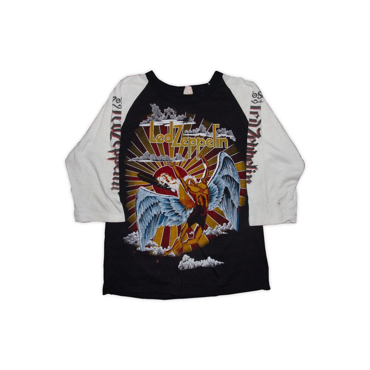 Vintage Vintage 1970’s Led Zeppelin Raglan Size US M / EU 48-50 / 2 - 1 Thumbnail