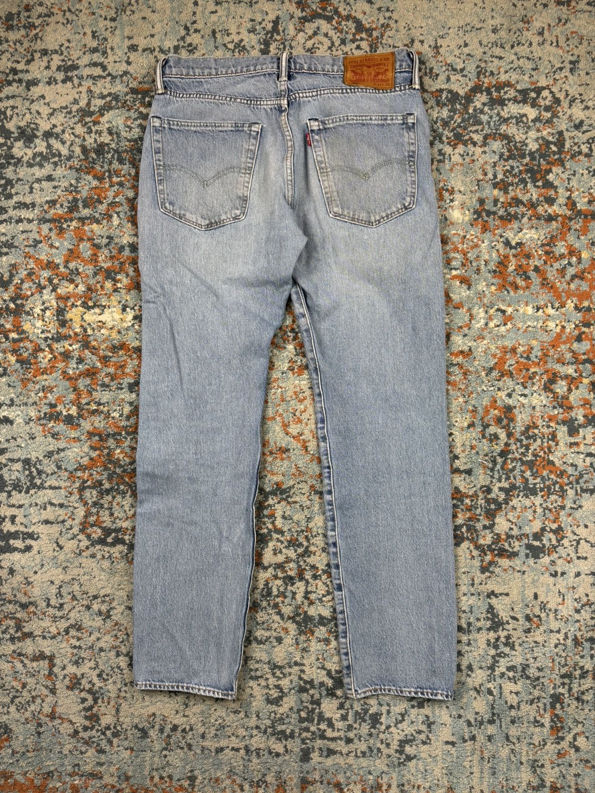 Levi's Vintage y2k Levis custom patchwork denim palm tree slim fit Size US 32 / EU 48 - 2 Thumbnail