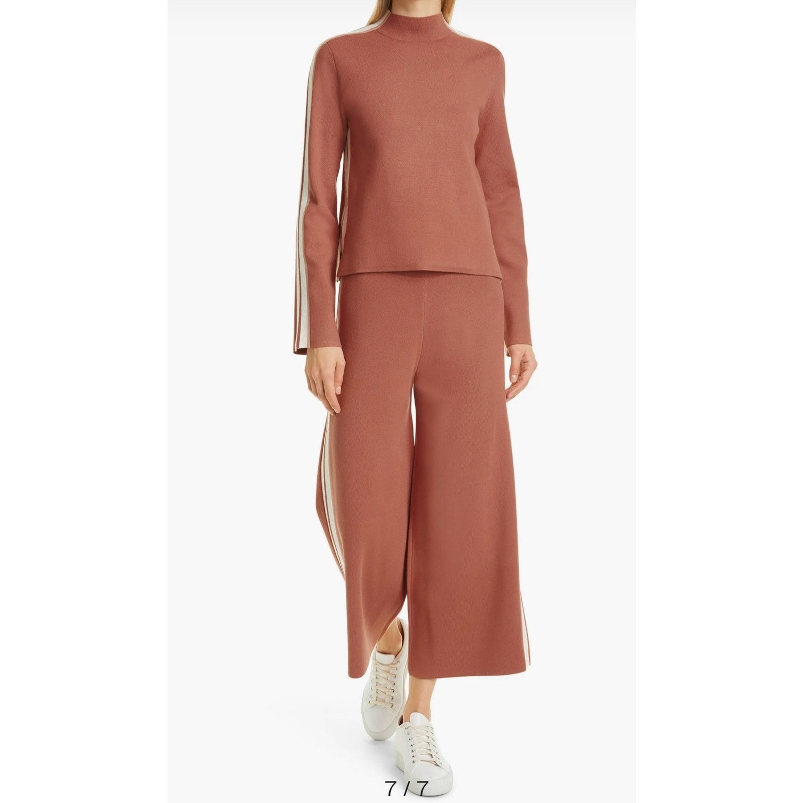 Veronica Beard Veronia Beard Retha Sweater in Terracotta size S Size S / US 4 / IT 40 - 1 Thumbnail