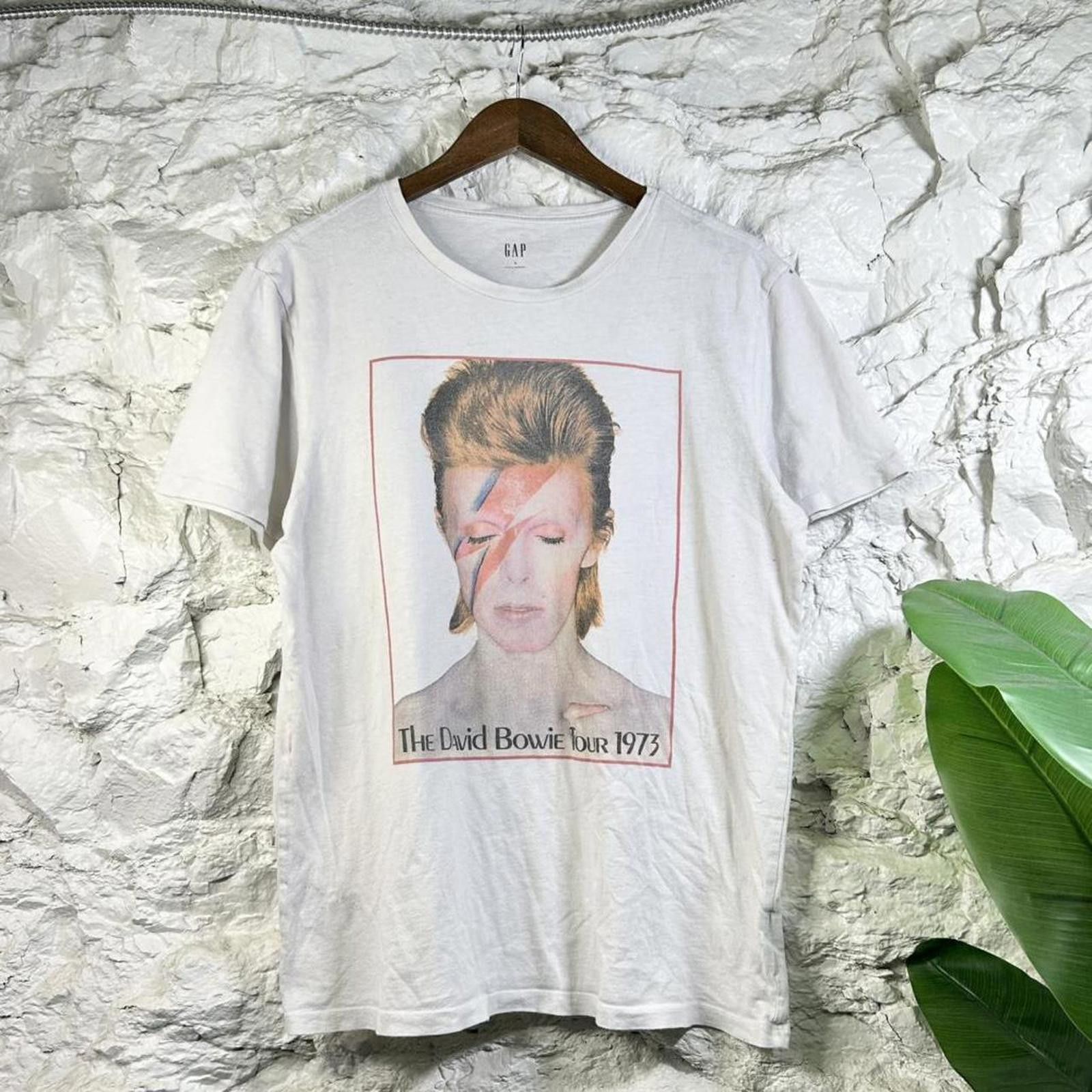 Gap GAP David Bowie Tour 1973 Tee Size Medium Size US M / EU 48-50 / 2 - 2 Thumbnail