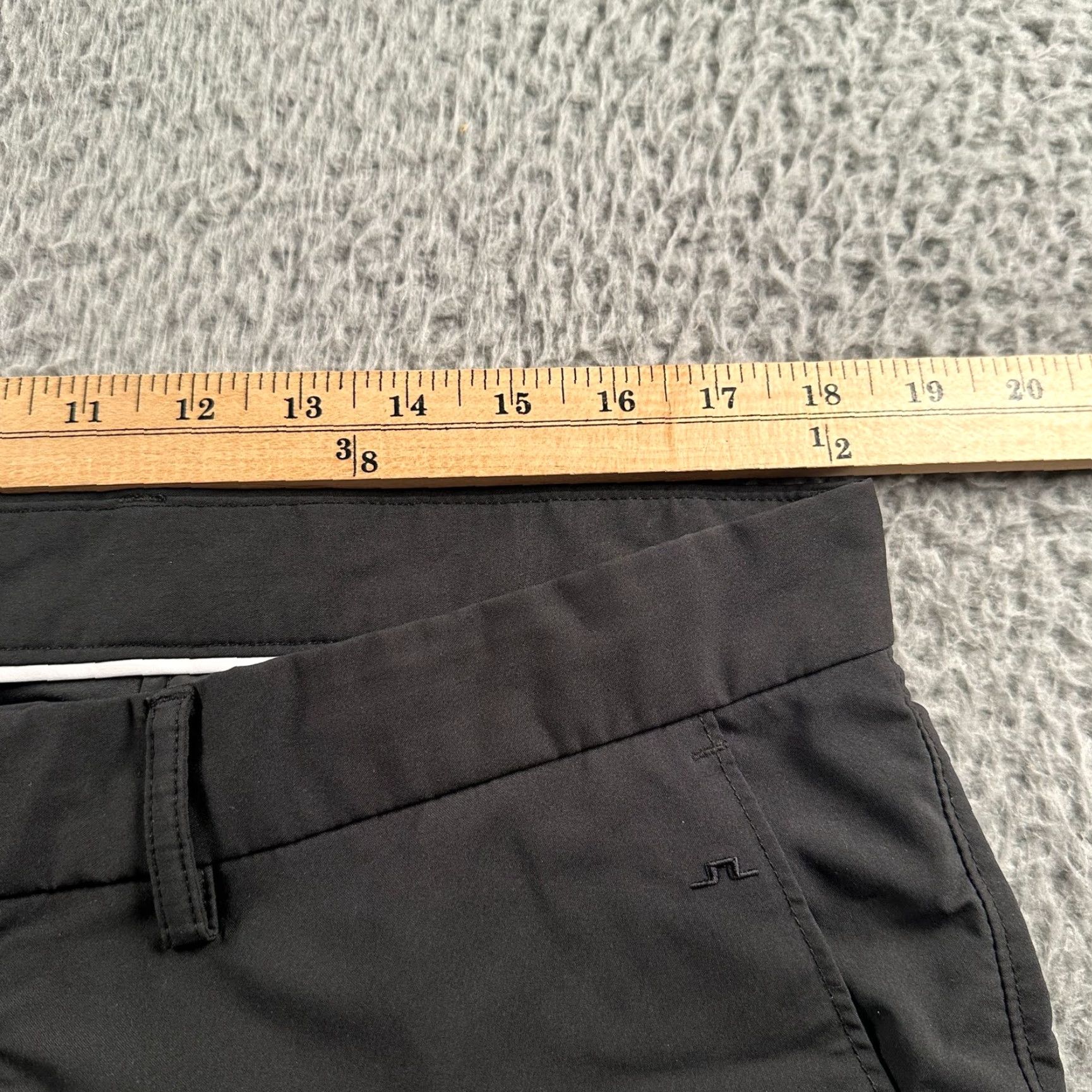 J.Lindeberg J.Lindeberg Pants Mens 36x30 Black Slim Stretch Tech Chino Golf Performance Size US 36 / EU 52 - 4 Thumbnail
