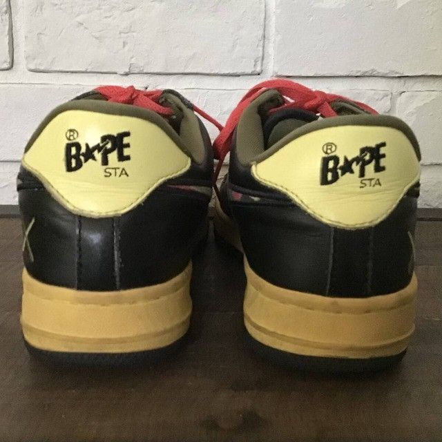Bape × Kaws × Nigo KAWS × BAPE STA Leather Sneakers a bathing ape star NIGO Size US 8.5 / EU 41-42 - 5 Thumbnail