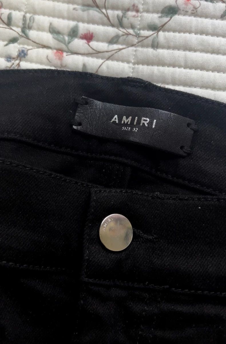 Amiri Amiri note denim jeans Size US 32 / EU 48 - 2 Thumbnail