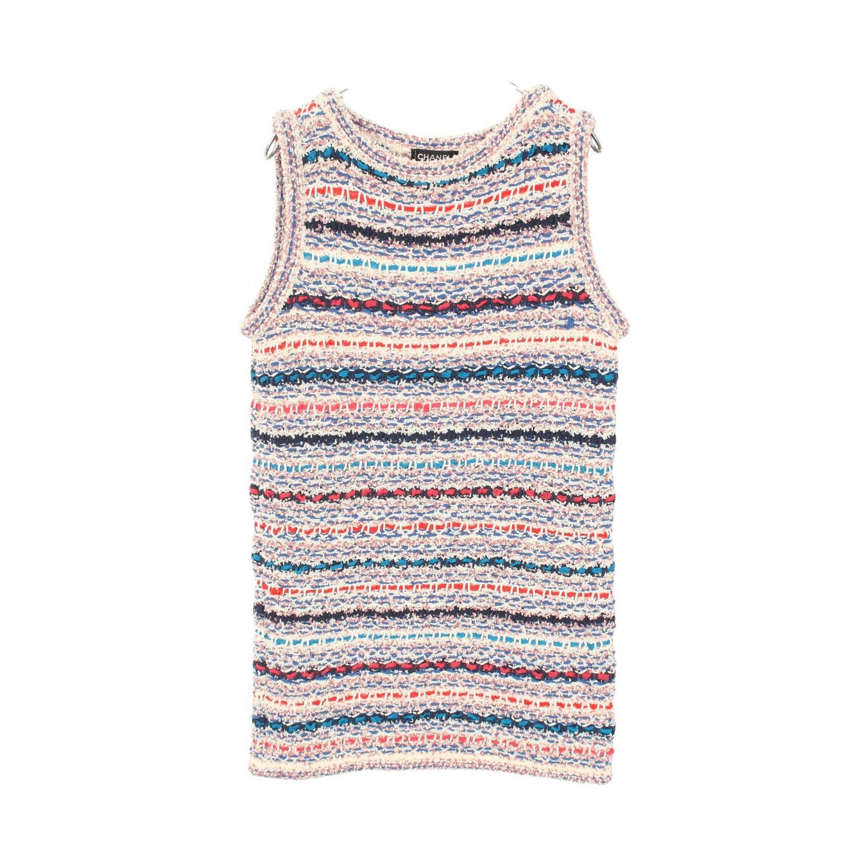 Chanel Chanel CHANEL Knit Dress Textile Dresses DUTY FREE for USA Size ONE SIZE - 1 Thumbnail