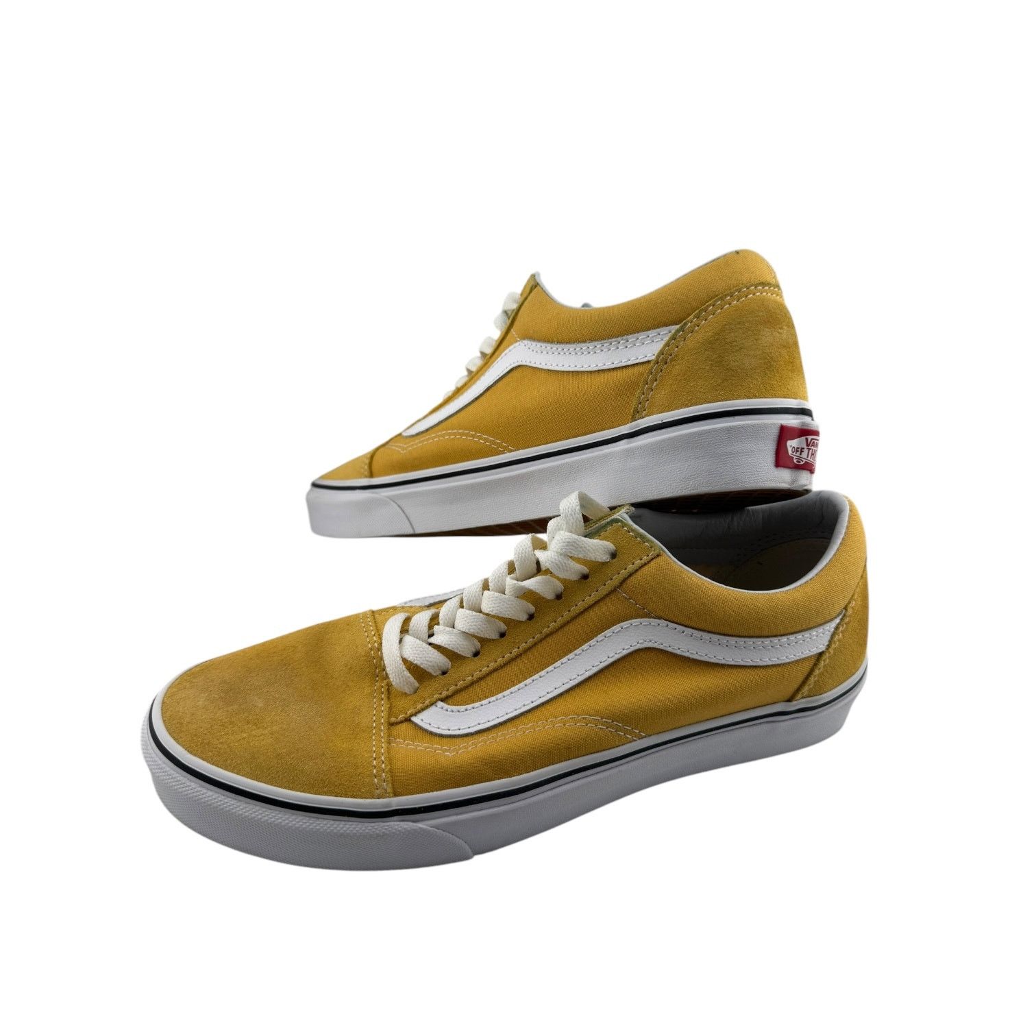Vans VANS Old Skool Bright Yellow Lace-Up Shoes Size 9/10.5 Size US 9 / EU 42 - 3 Thumbnail