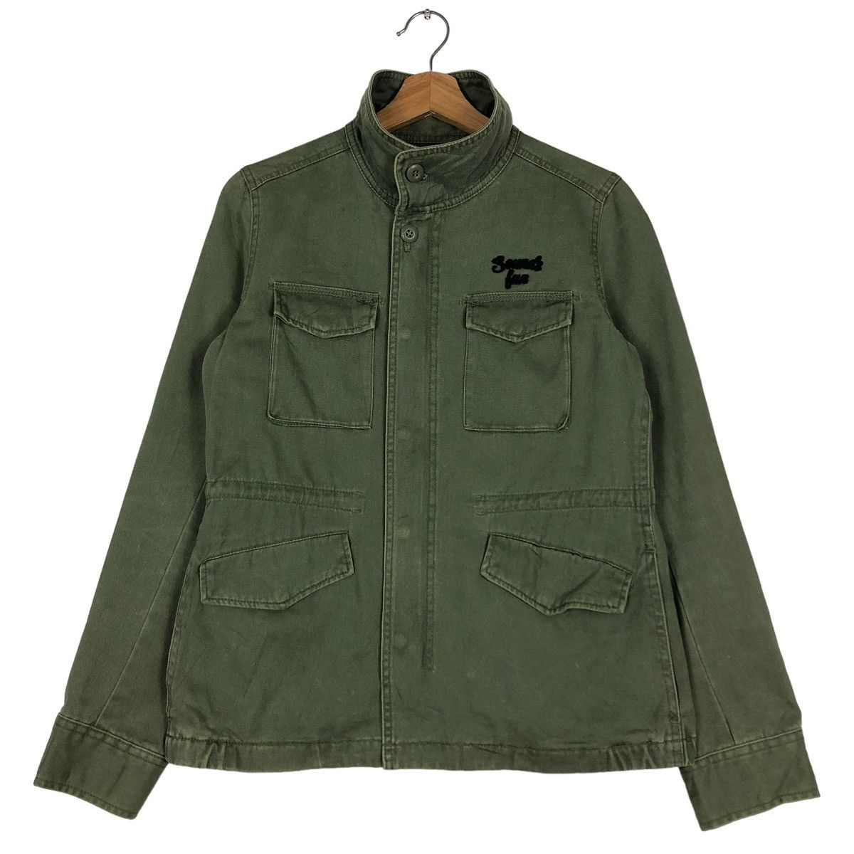 Japanese Brand × Vintage 🔥VINTAGE CARGO JACKET MILITARY MULTI POCKET MOUSSY JAPAN Size US S / EU 44-46 / 1 - 2 Thumbnail