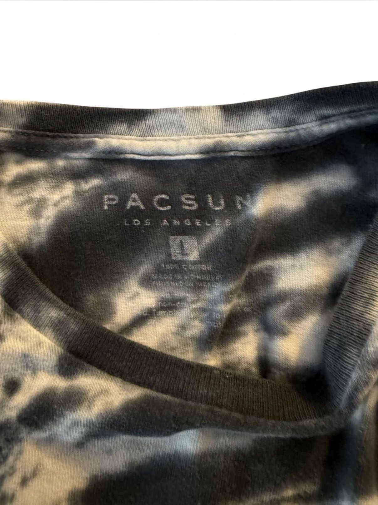 Pacsun Pacsun Tye Die Zoned Out T Shirt Size Large Size US L / EU 52-54 / 3 - 3 Thumbnail