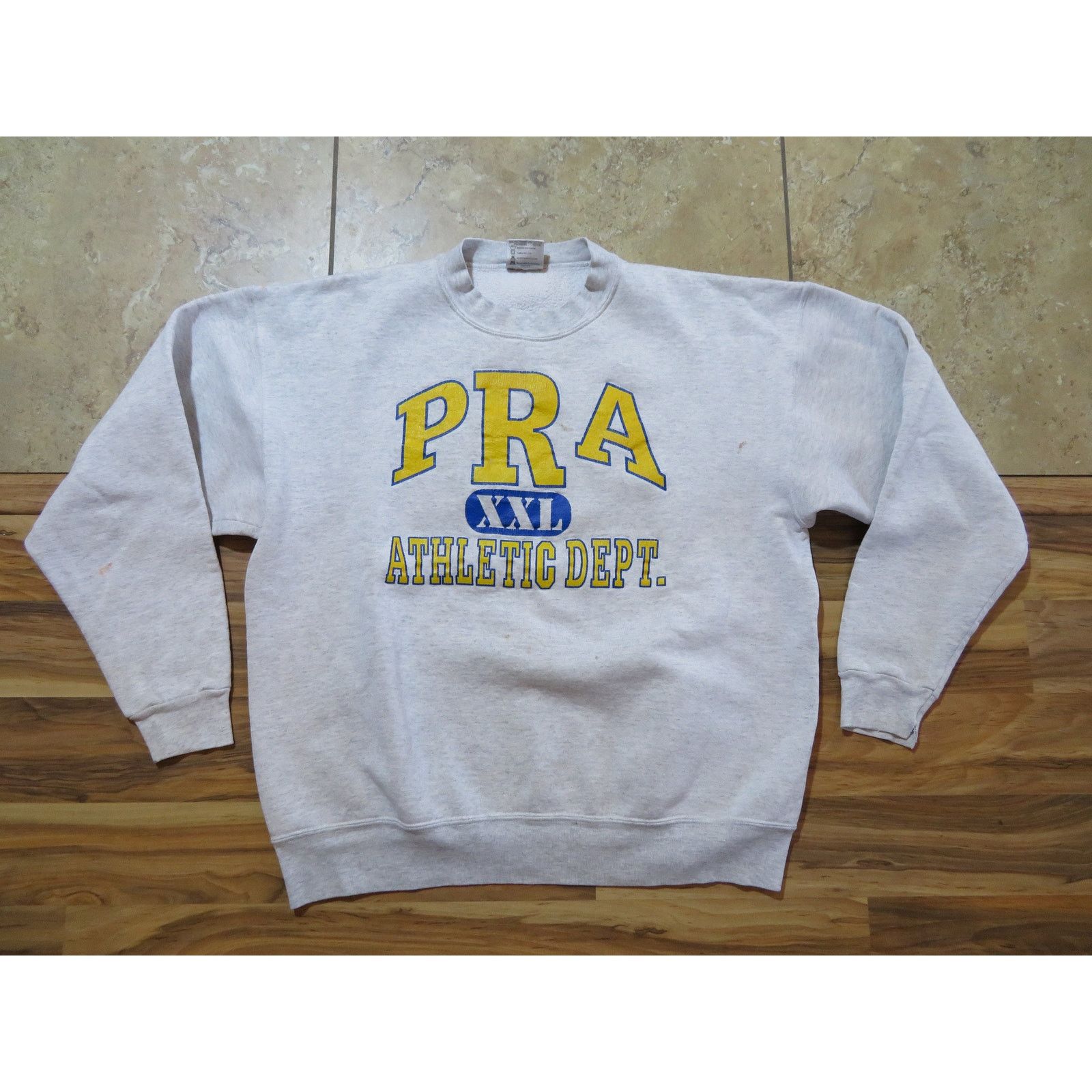 Other PRA Athletic Department Gray Sweatshirt 50/50 Sz XL 1990s Size US XL / EU 56 / 4 - 1 Thumbnail