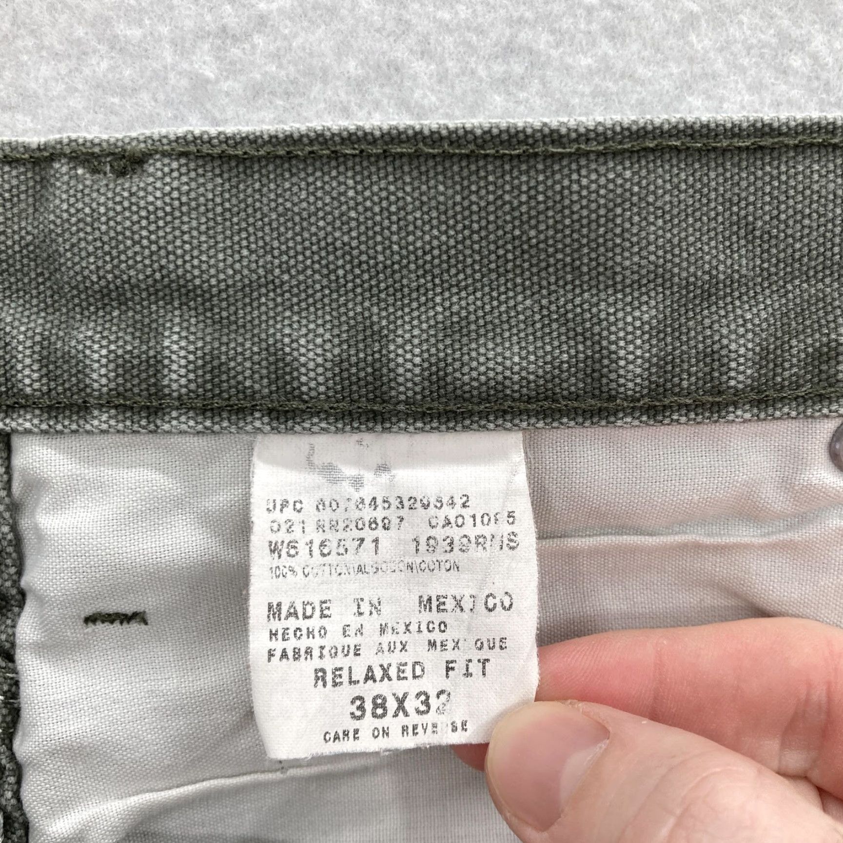 Dickies Dickies Carpenter Pants Mens 38x32 Green Relaxed Fit Utility Workwear Canvas Y2K Pants Mens Green Carpenter Workwear Canvas Dickies 38x32 Relaxed Mens Size US 38 / EU 54 - 5 Thumbnail