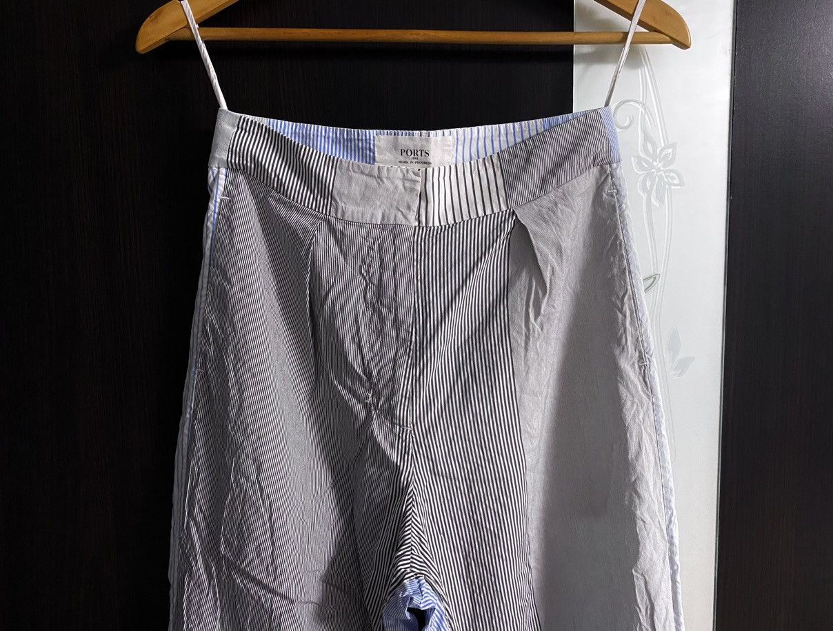 Ports 1961 Women’s Ports 1961 Patchwork Striped Trousers Pants Culottes Size 27" / US 4 / IT 40 - 6 Thumbnail