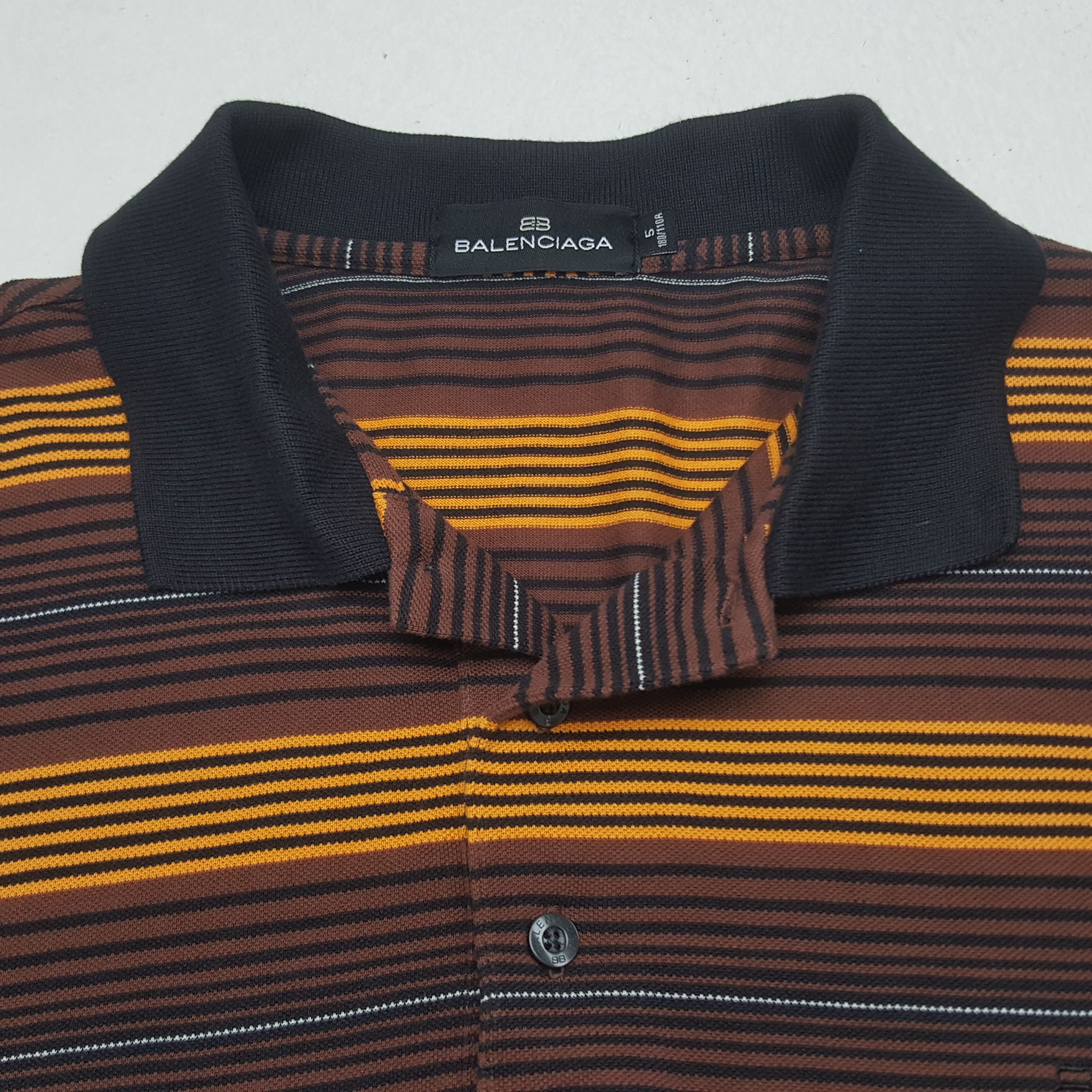 Japanese Brand × Vintage Vintage Balenciaga Polos Shirt Size US L / EU 52-54 / 3 - 4 Thumbnail