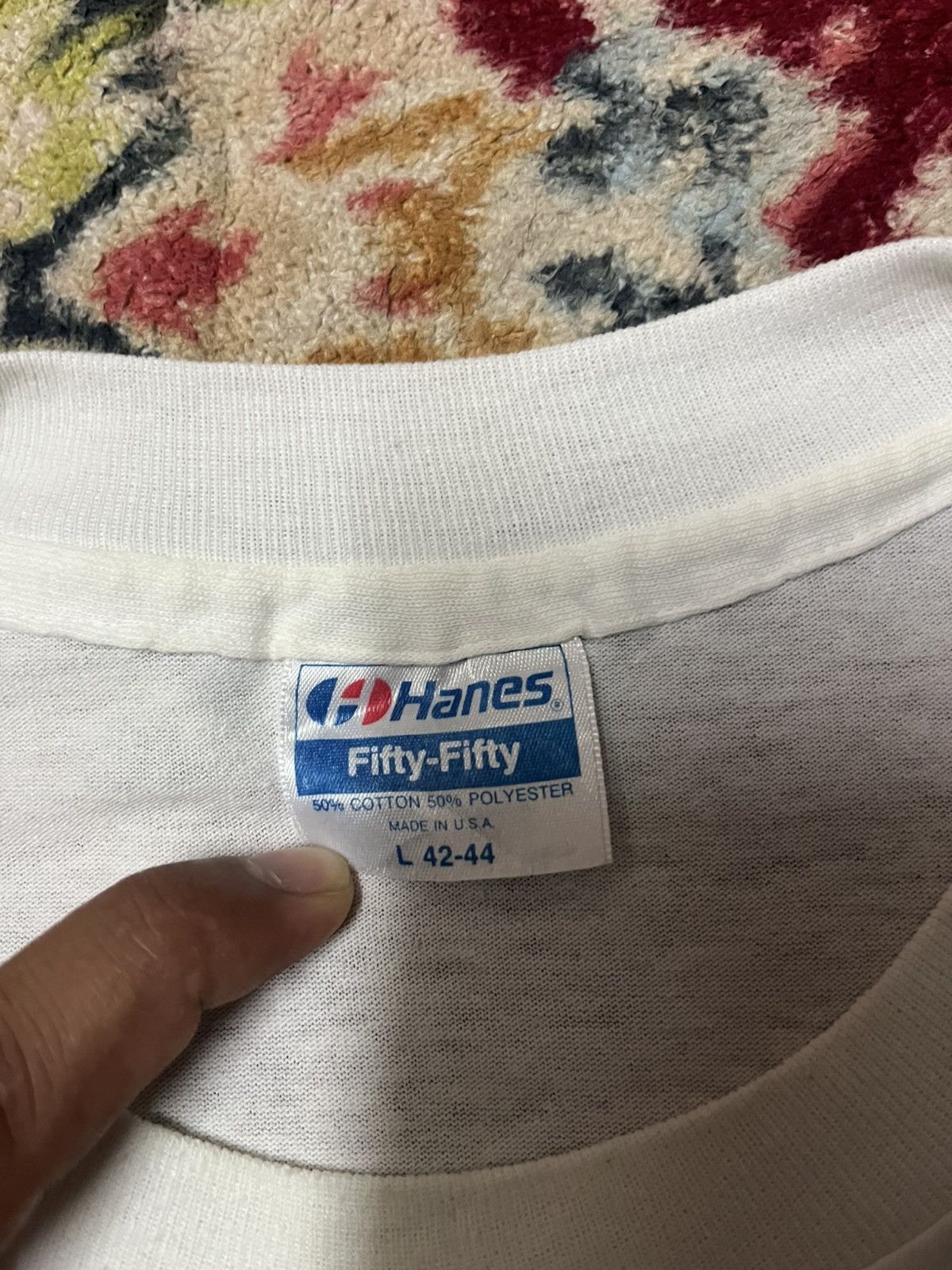 Vintage Rare Vintage 80s Mike Tyson vs Carl Williams Tshirt Size US L / EU 52-54 / 3 - 5 Thumbnail