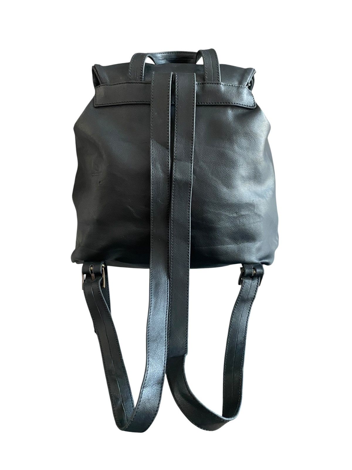 Brunello Cucinelli Archive Italian Designer Leather Backpack COCCINELLE Rare Size ONE SIZE - 5 Thumbnail