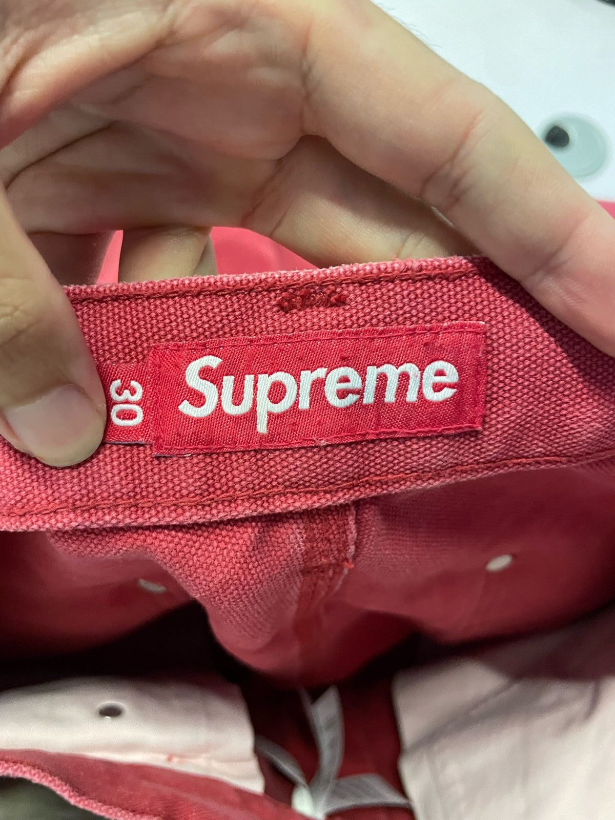 Supreme Supreme FW25 Reflective Double Knee Denim Jeans Size US 30 / EU 46 - 10 Thumbnail