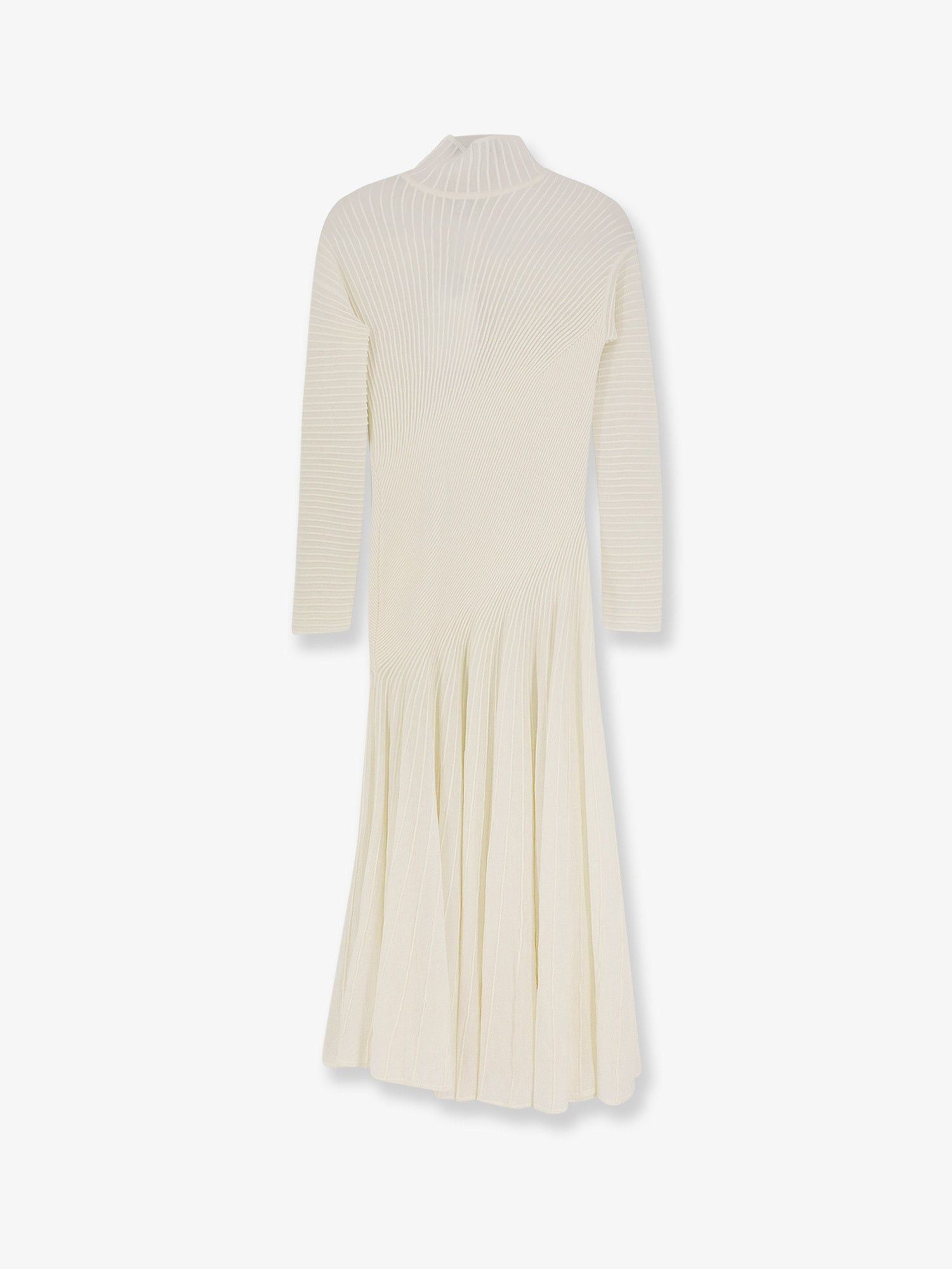 Alaia Long Wool Dress Size S / US 4 / IT 40 - 1 Thumbnail