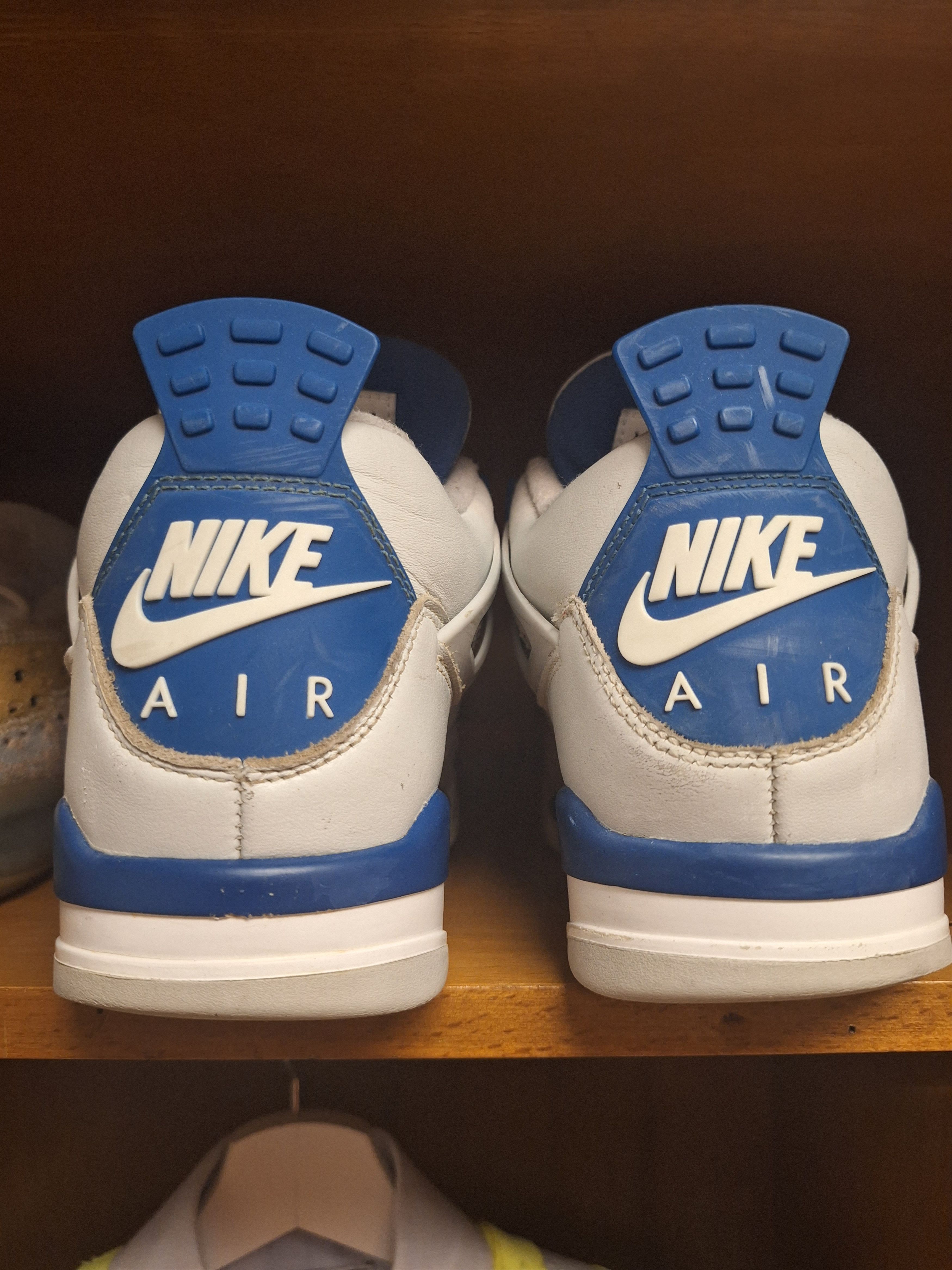 Nike Nike Air Jordan 4 Military Blue Size US 9 / EU 42 - 8 Thumbnail