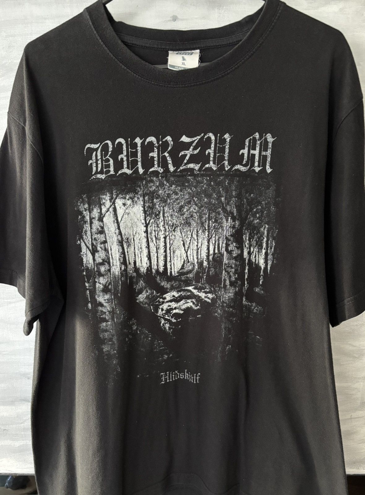 Band Tees Burzum Hlidskjalf Black Metal Vintage Tee XL Size US XL / EU 56 / 4 - 1 Thumbnail