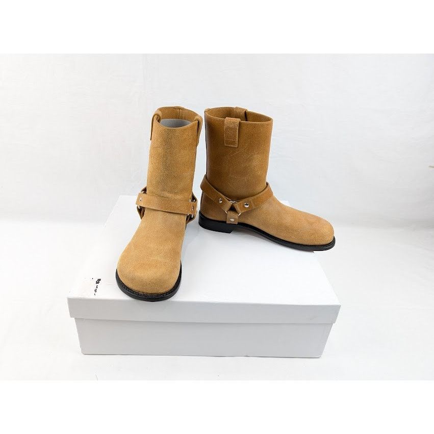 Loewe o1rshd1 Campo Biker Boots in Brown Size US 8 / EU 41 - 21 Thumbnail