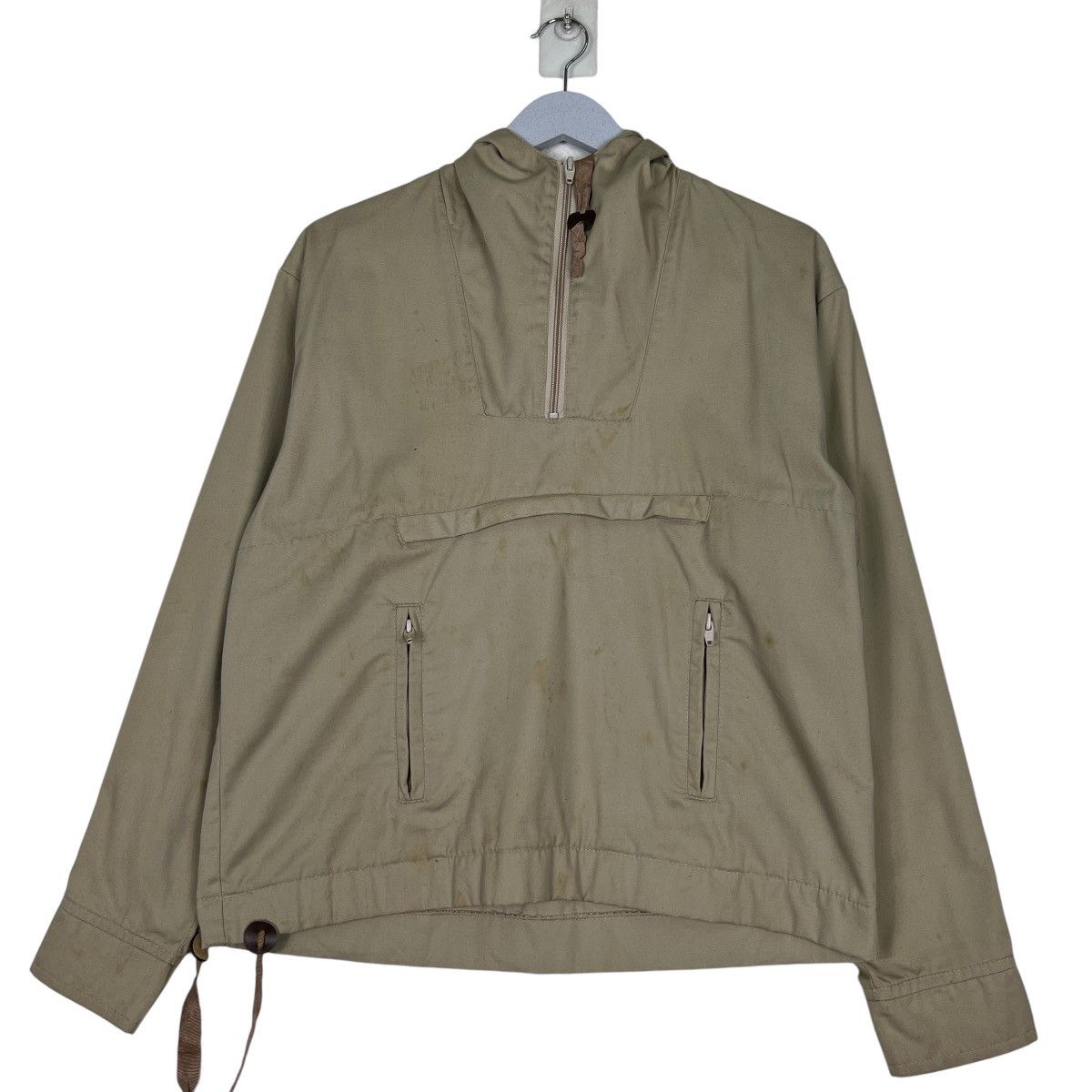 Eddie Bauer 🔥 VINTAGE 80s EDDIE BAUER ANORAK HOODIE JACKET Size US S / EU 44-46 / 1 - 2 Thumbnail