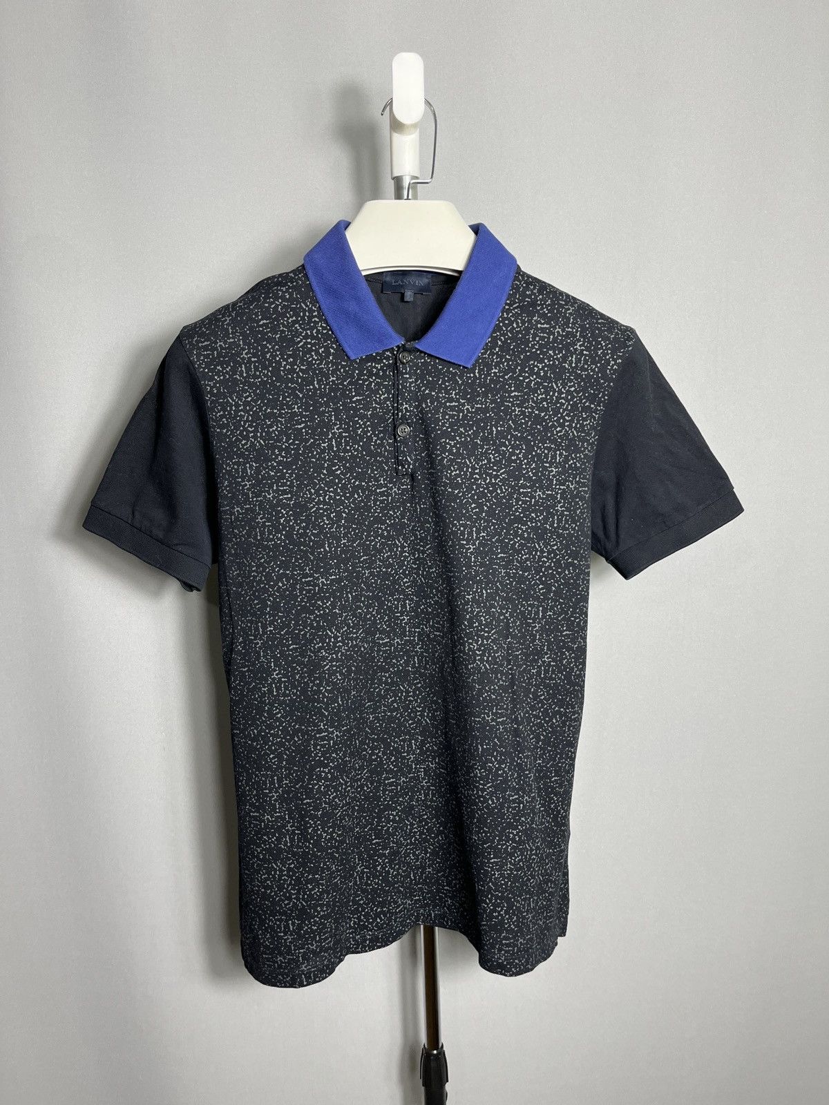 Lanvin Lanvin mens polo shirt blue cotton short sleeve streetwear Size US M / EU 48-50 / 2 - 1 Thumbnail