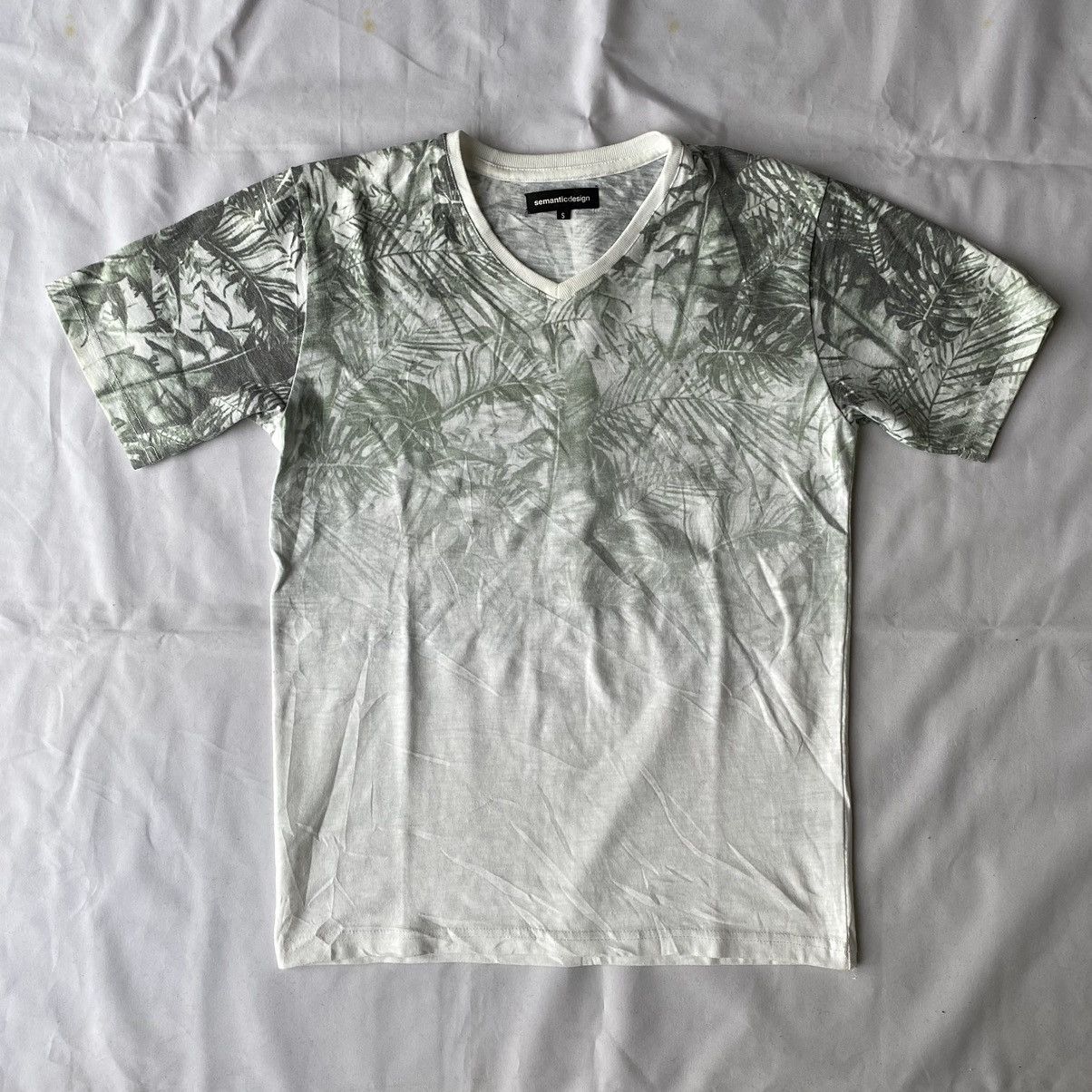 Japanese Brand × semanticdesign Japanese Green Faded Semantic Design Style Size US S / EU 44-46 / 1 - 1 Thumbnail