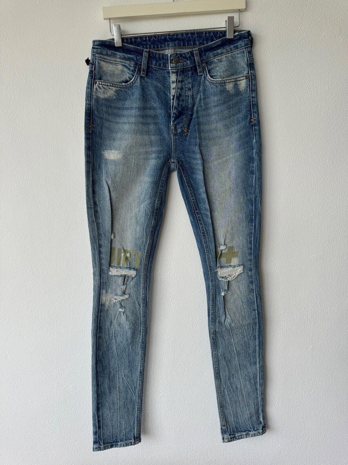 Ksubi mens jeans van winkle 32 contact hifi vertigo blue
