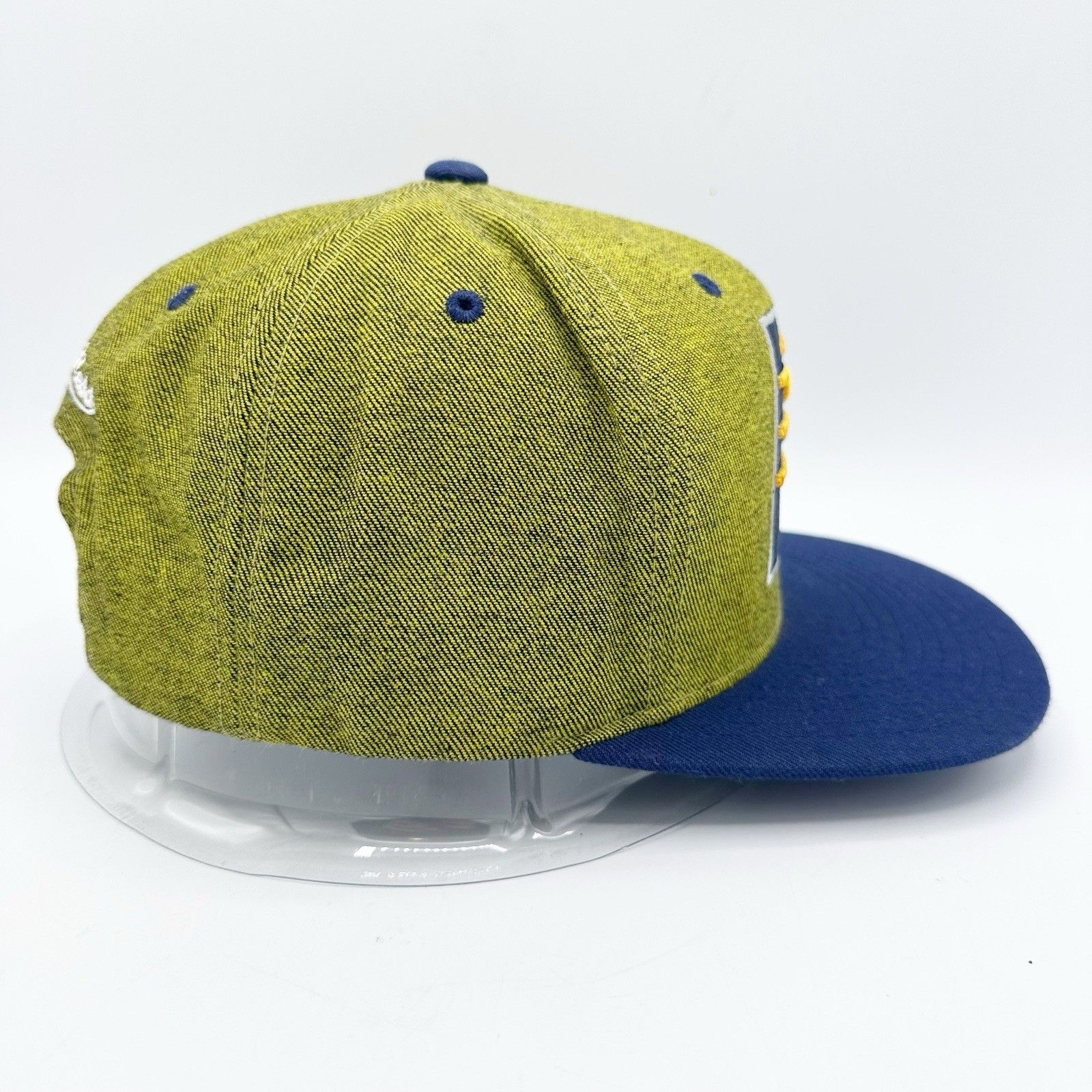 Mitchell & Ness × NBA Inidiana Pacers Mitchell & Ness Heather Two Tone Snapback Size ONE SIZE - 4 Thumbnail