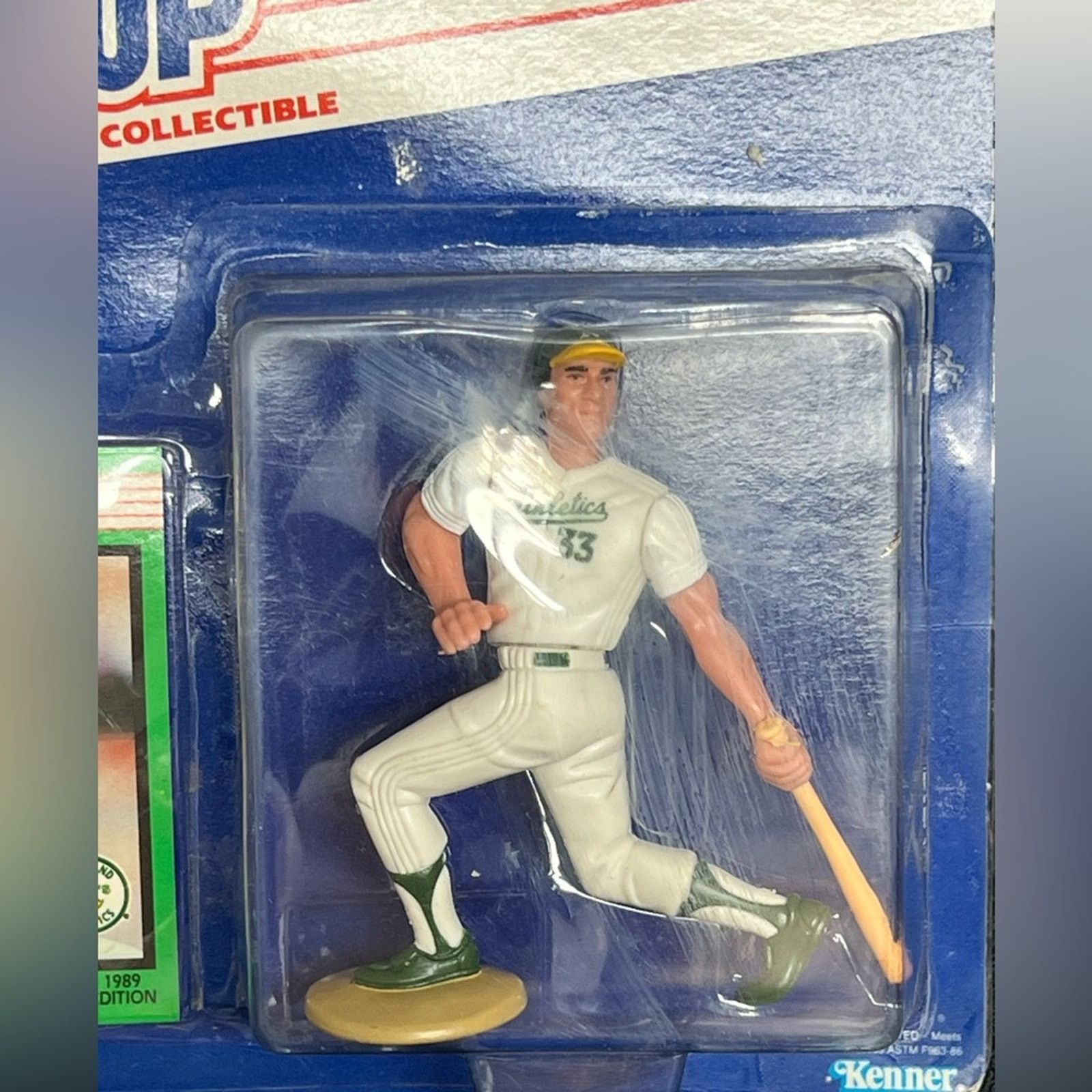 MLB 1989 Kenner Starting Lineup Jose Canseco Oakland Athletics Size ONE SIZE - 3 Thumbnail