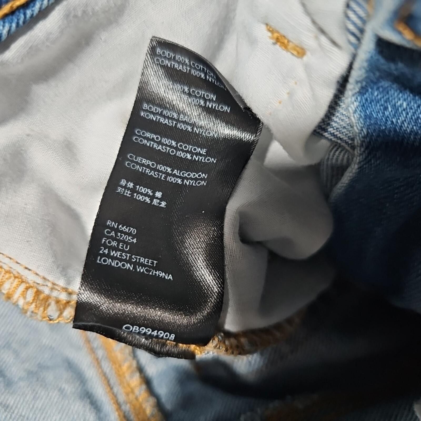 Bdg BDG Urban Outfitters 28 Tapered Jeans Size 28" / US 6 / IT 42 - 5 Thumbnail
