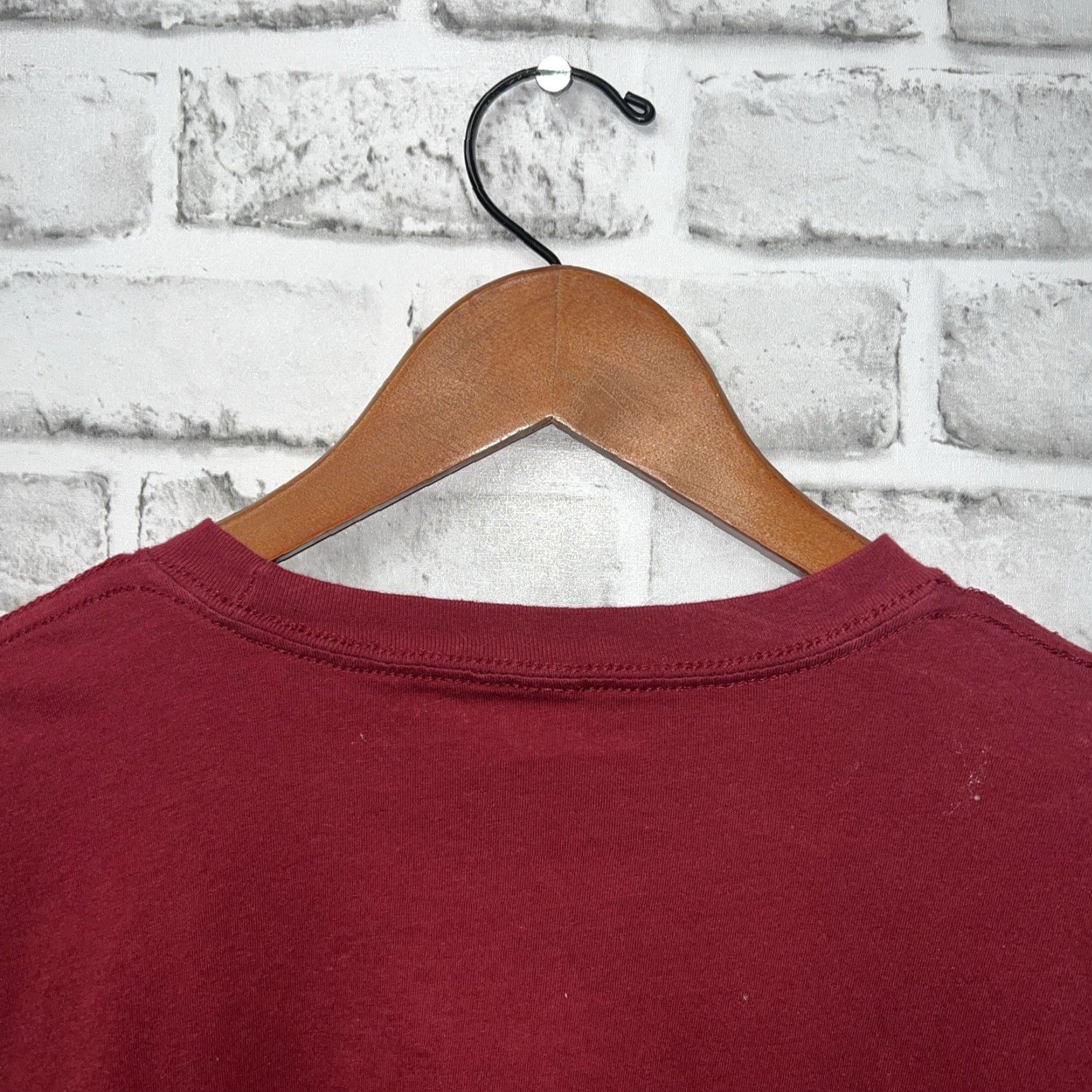 Vintage Grunt Style Red Graphic T-Shirt Mens Size L Size US L / EU 52-54 / 3 - 3 Thumbnail