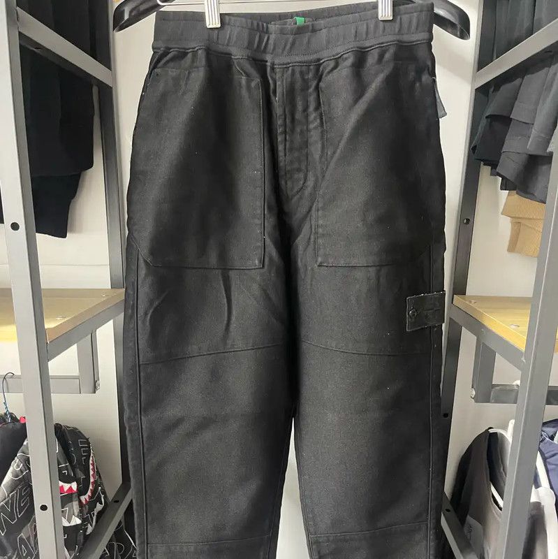 Stone Island Stone Island Black Casual Pants 0089 Size US 44 / EU 60 - 1 Thumbnail