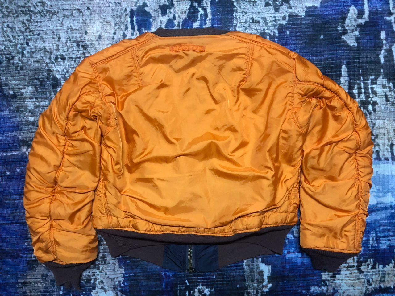Alpha Industries Vintage 1968 Alpha Industries USAF MA-1 Flight Bomber Jacket Size US M / EU 48-50 / 2 - 4 Thumbnail