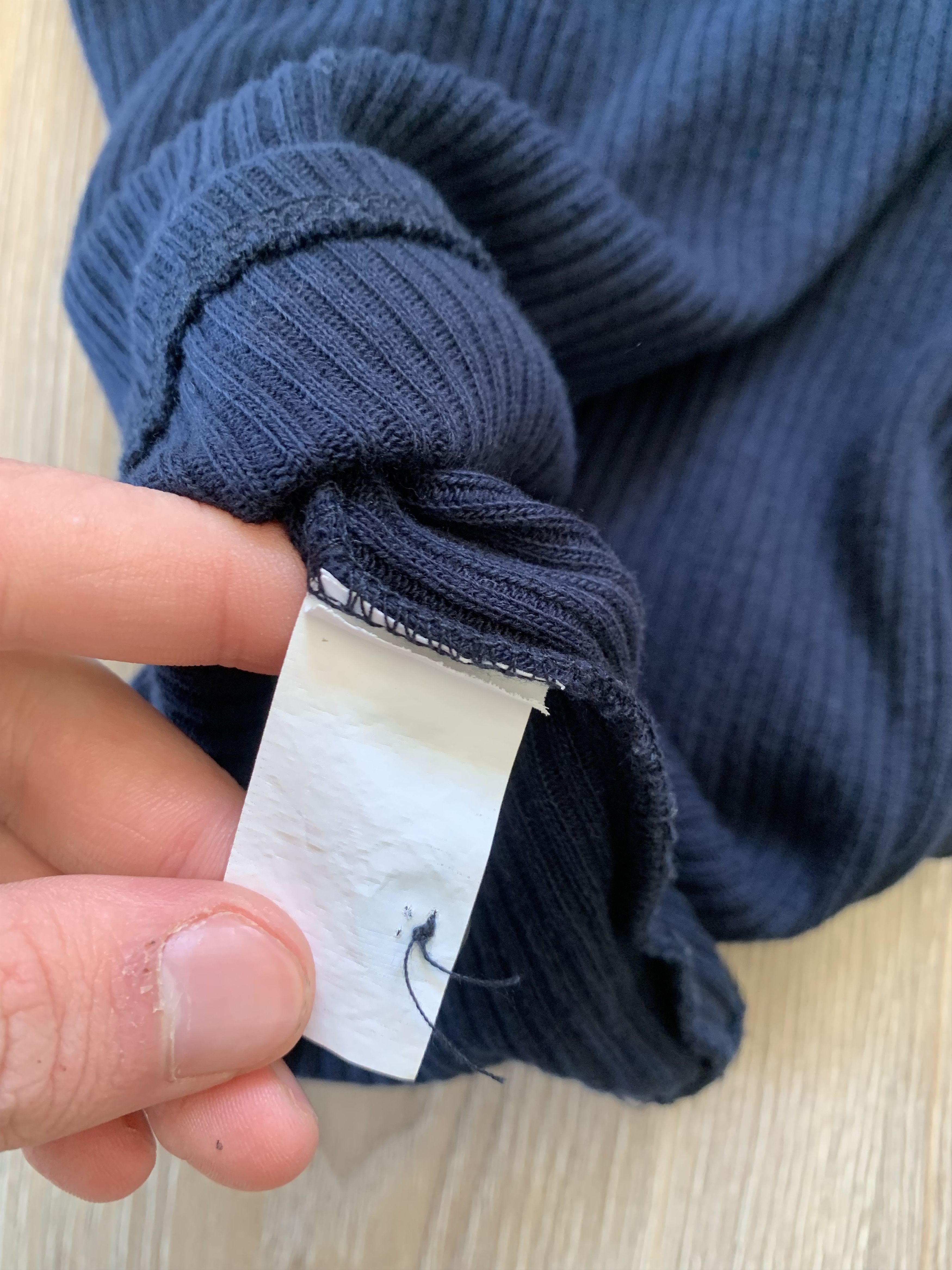 Zara Zara Blue Cotton Polo T-Shirt Size US M / EU 48-50 / 2 - 6 Thumbnail