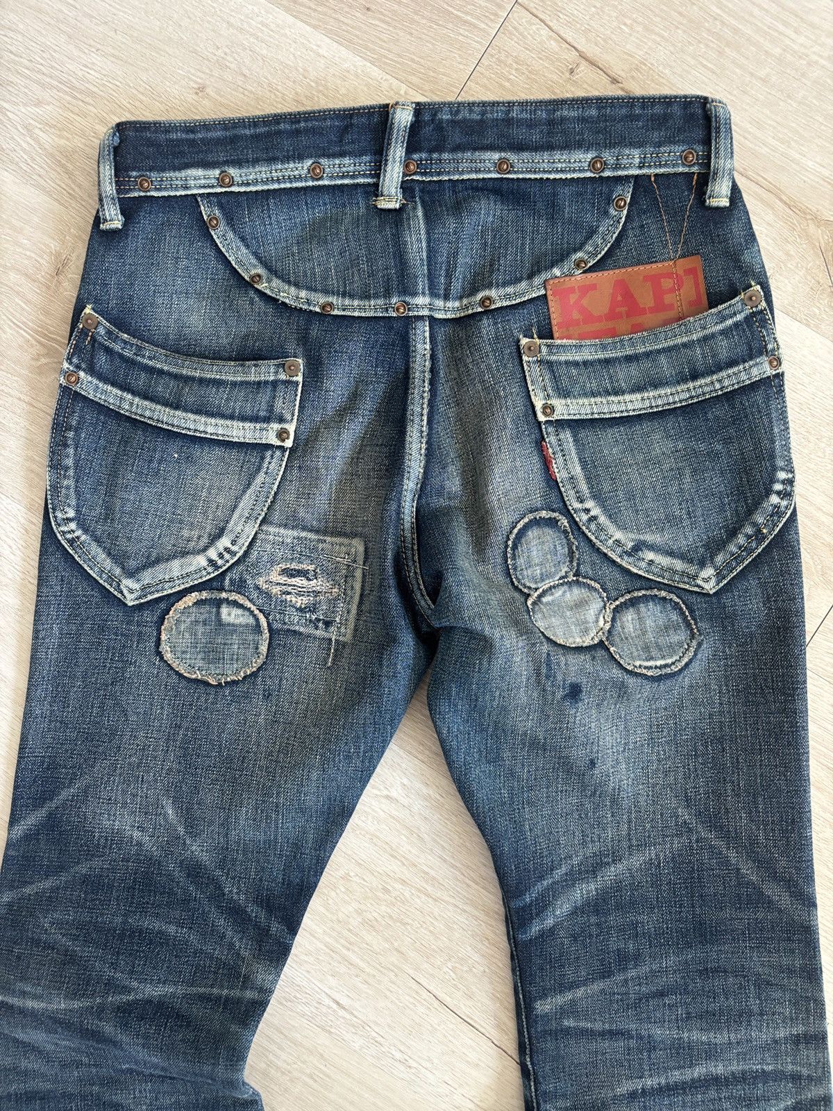Kapital Kountry Kapital Flare Boro Denim Size US 29 - 6 Thumbnail
