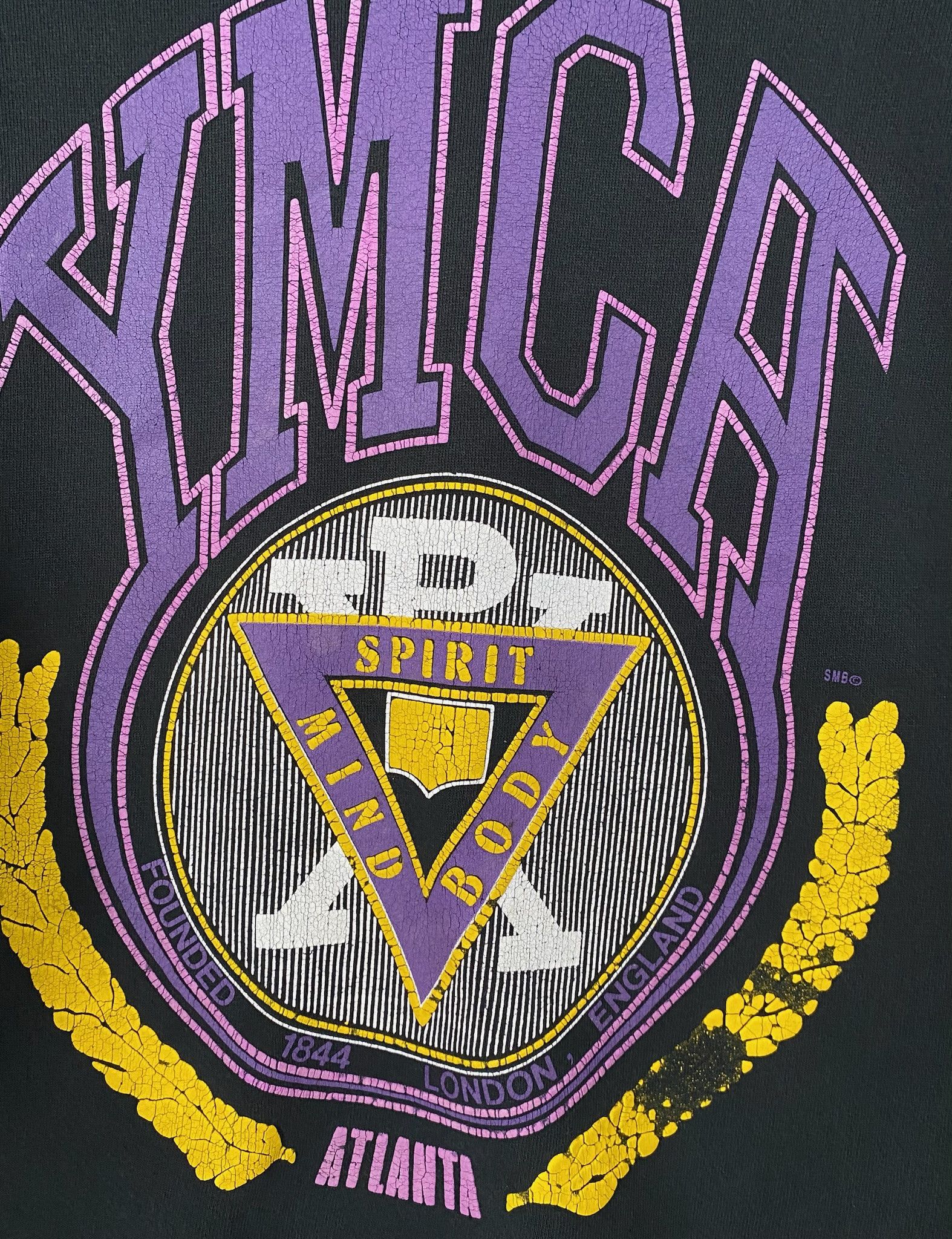 Jerzees 80’s YMCA Atlanta Georgia Sweatshirt Men’s Size XL Size US XL / EU 56 / 4 - 4 Thumbnail