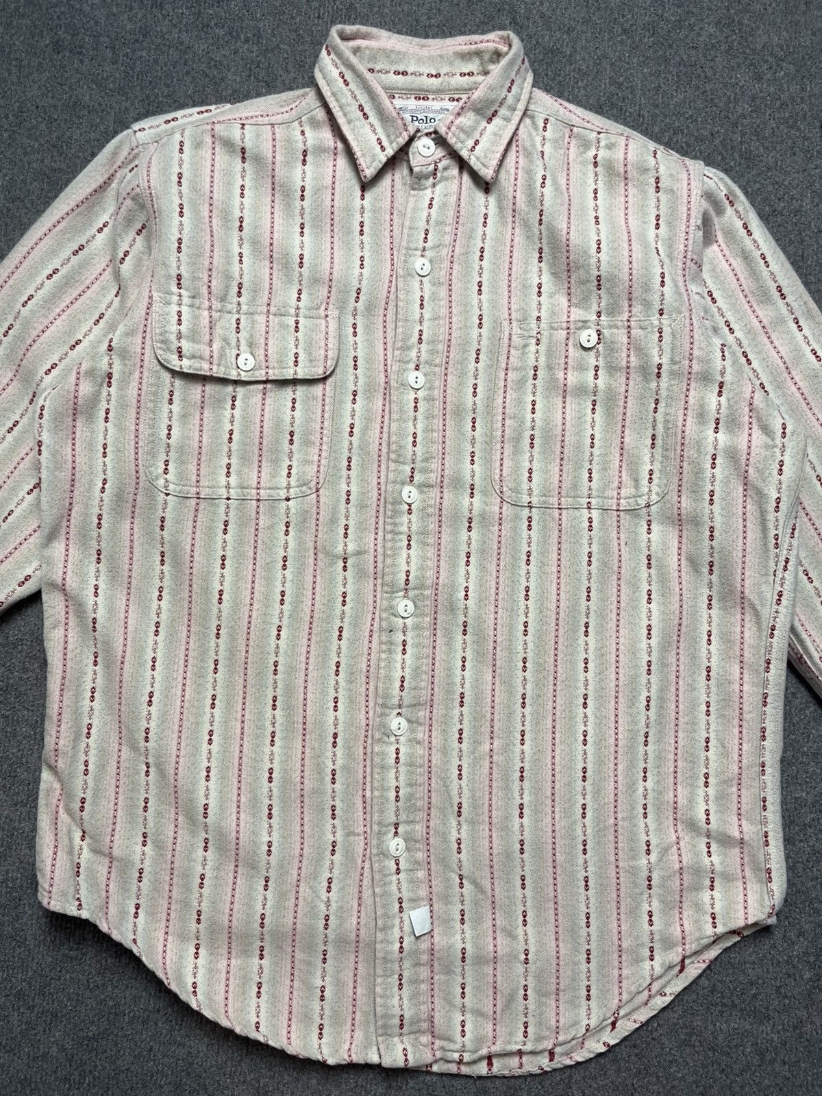 Polo Ralph Lauren × Vintage Vintage polo Ralph Lauren printed shirt Size US M / EU 48-50 / 2 - 3 Thumbnail