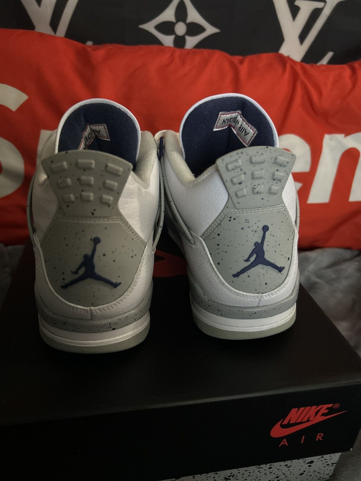 Nike Jordan 4’s ‘Midnight Navy’ Sz 13 Size US 13 / EU 46 - 3 Thumbnail