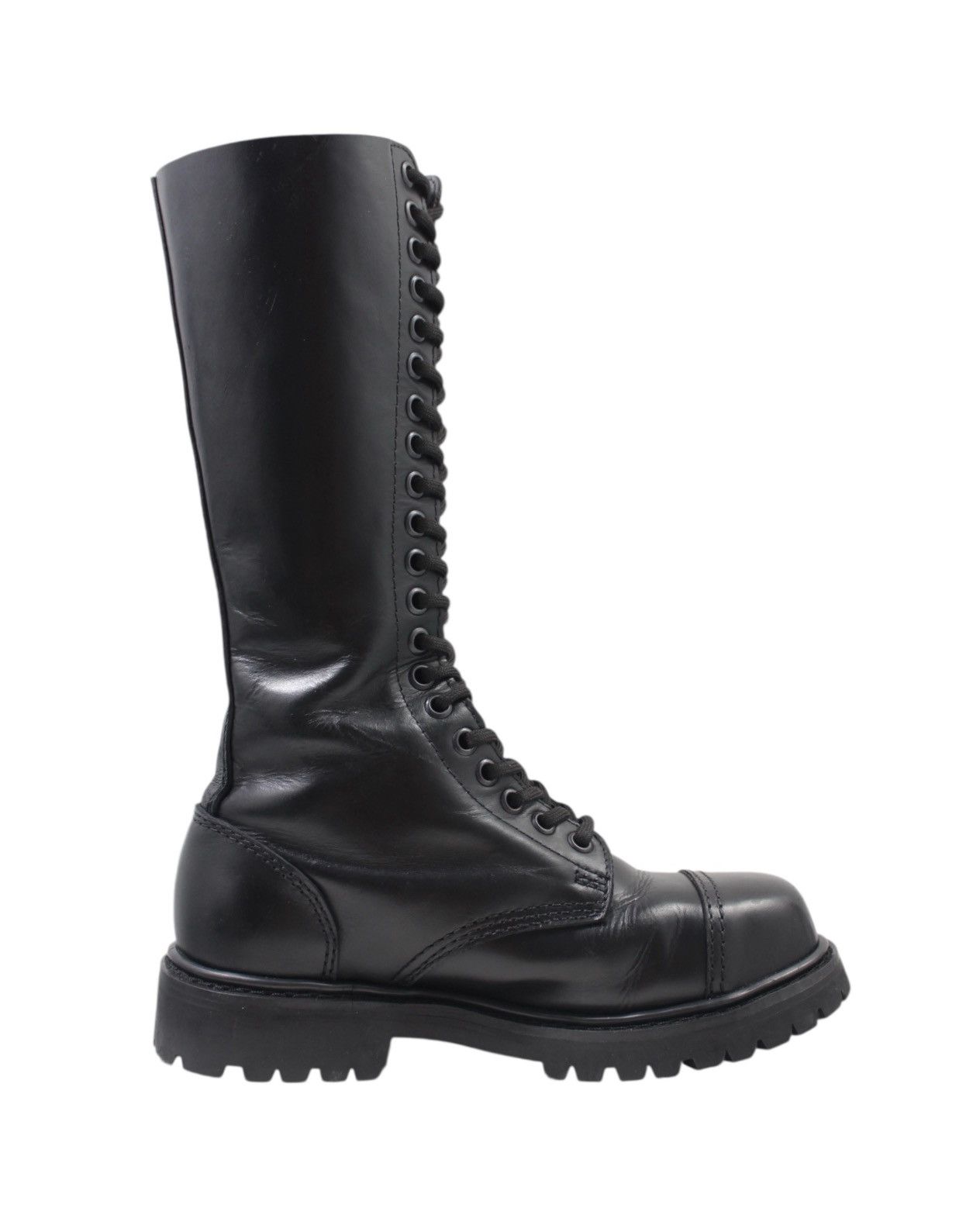 Undercover 2000S UNDERCOVER TOWERING 20 EYES LACE-UP COMBAT BOOTS Size US 6 / EU 39 - 3 Thumbnail